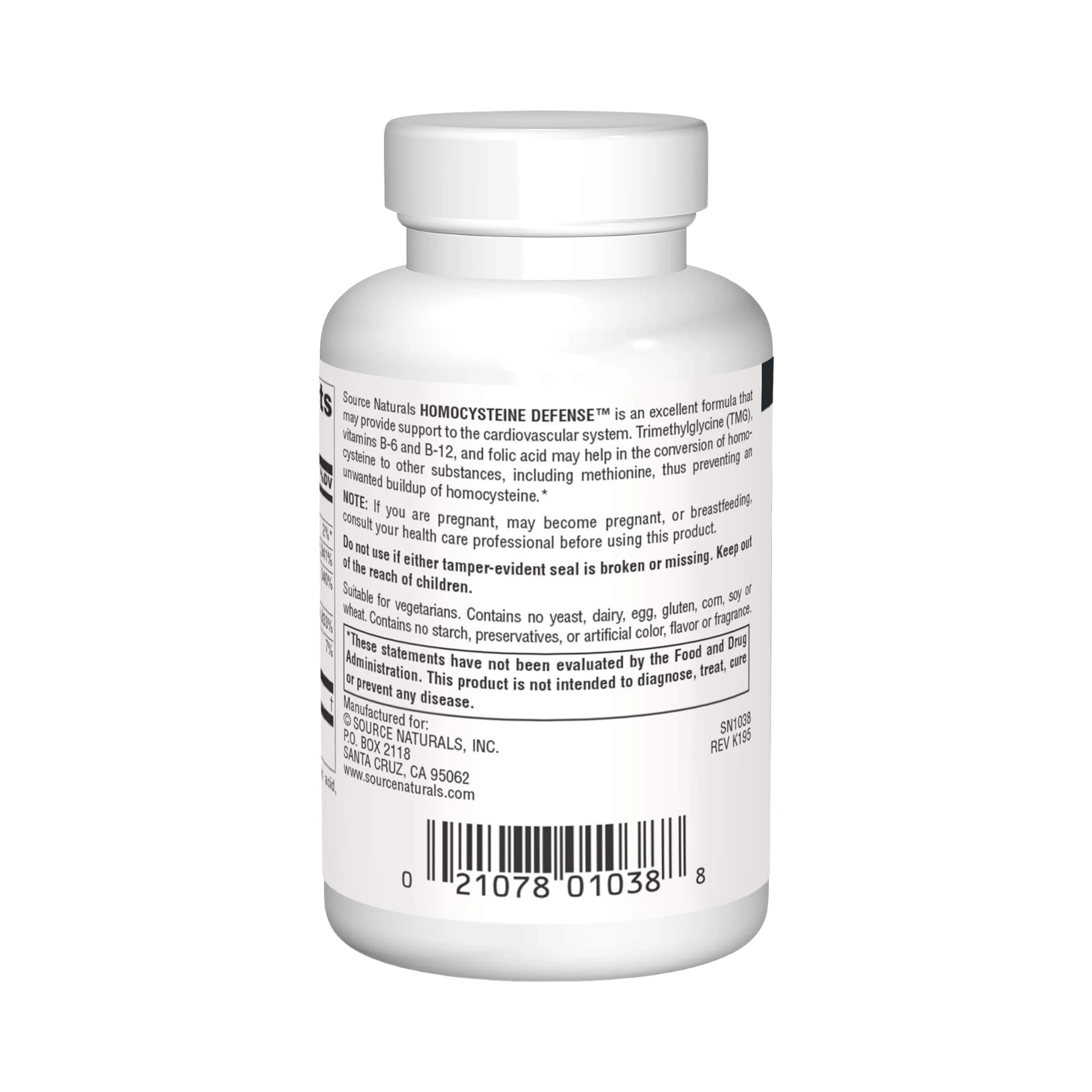 Source Naturals, Homocysteine Defense, 60 Tablets