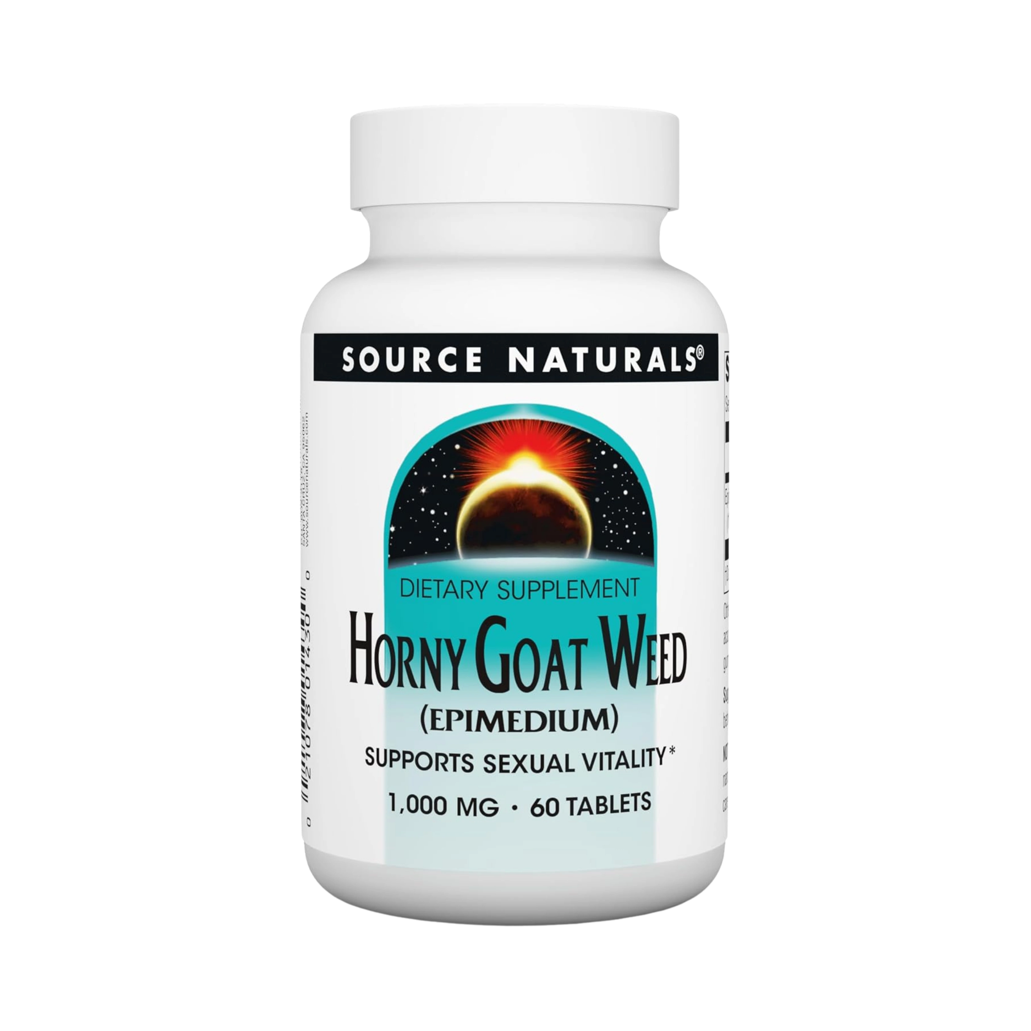 Source Naturals, Horny Goat Weed, 1000 Mg, 60 Tablets