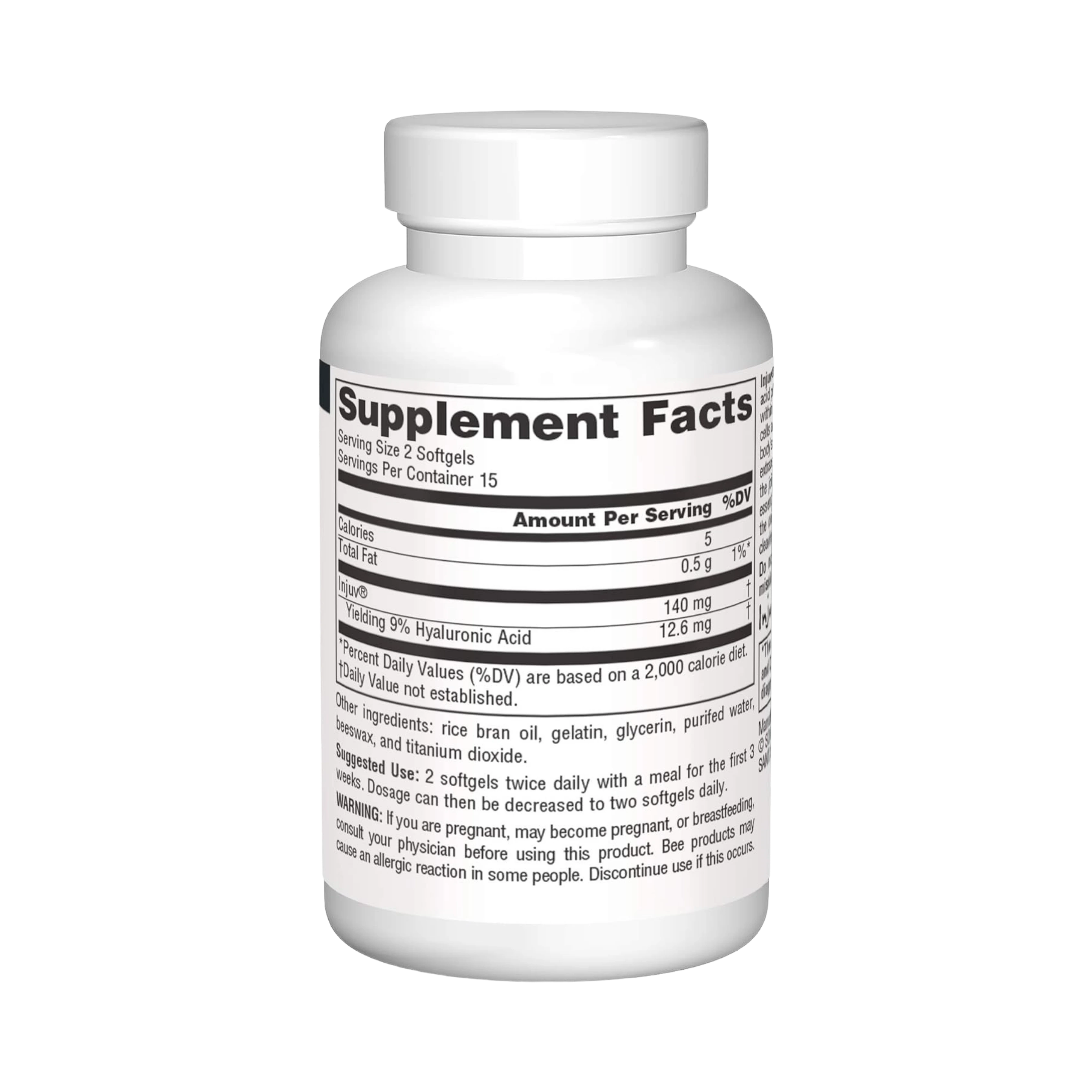 Source Naturals, Hyaluronic Acid, Injuv, 70 Mg, 30 Softgels