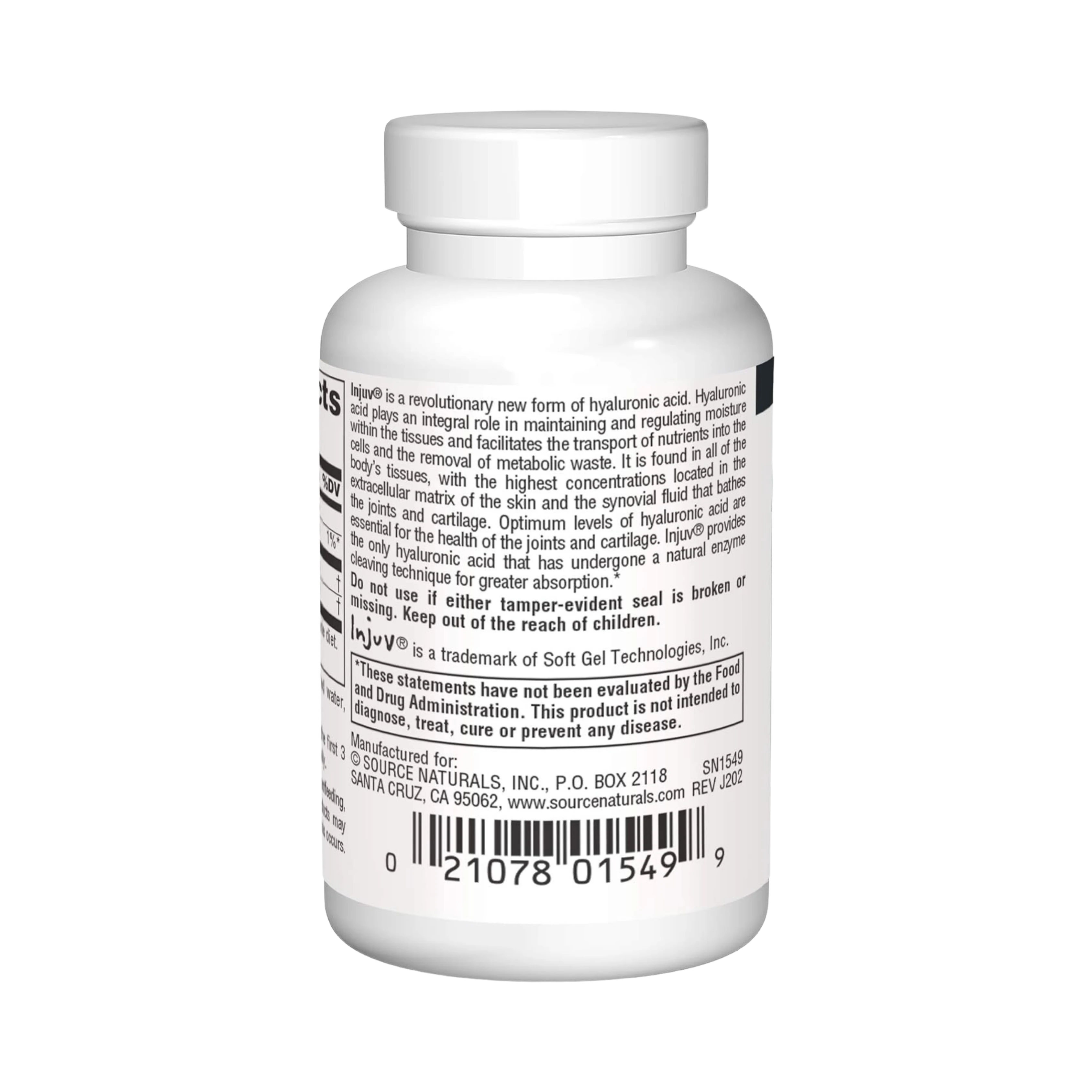 Source Naturals, Hyaluronic Acid, Injuv, 70 Mg, 30 Softgels