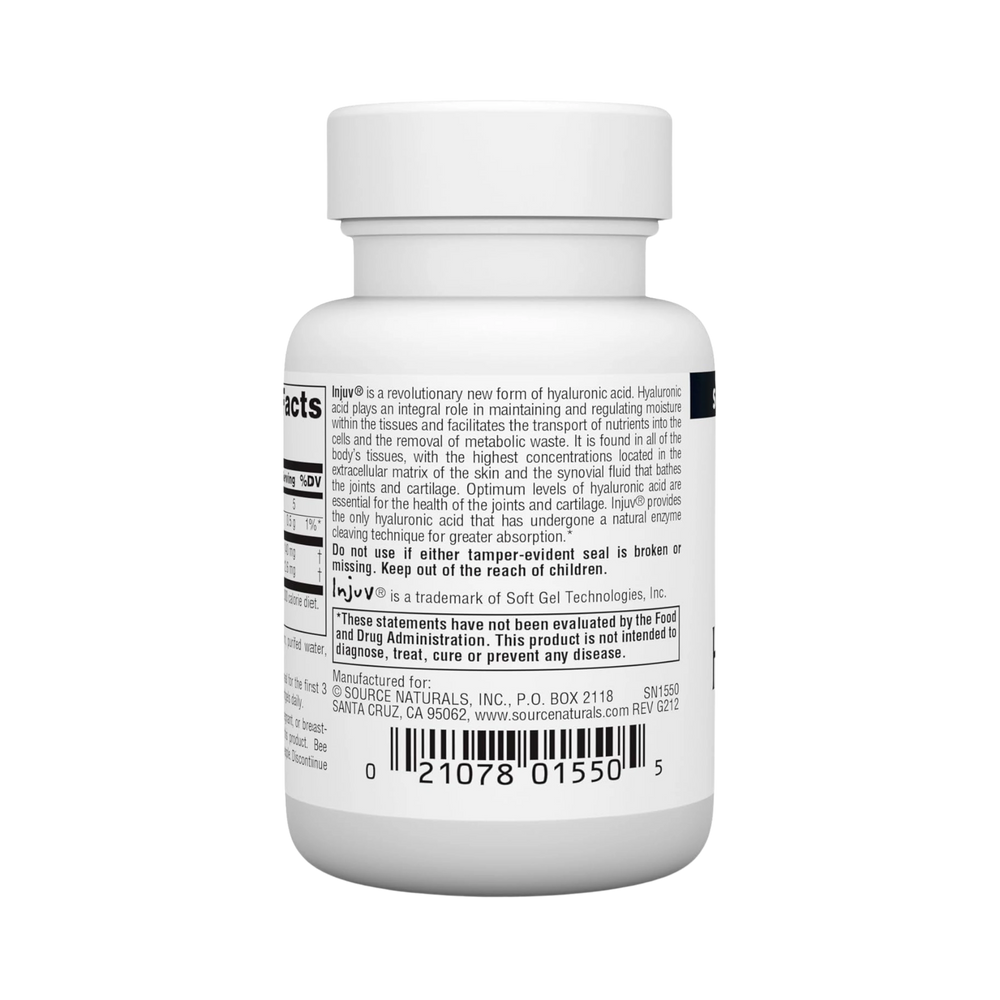 Source Naturals, Hyaluronic Acid, Injuv, 70 Mg, 60 Softgels