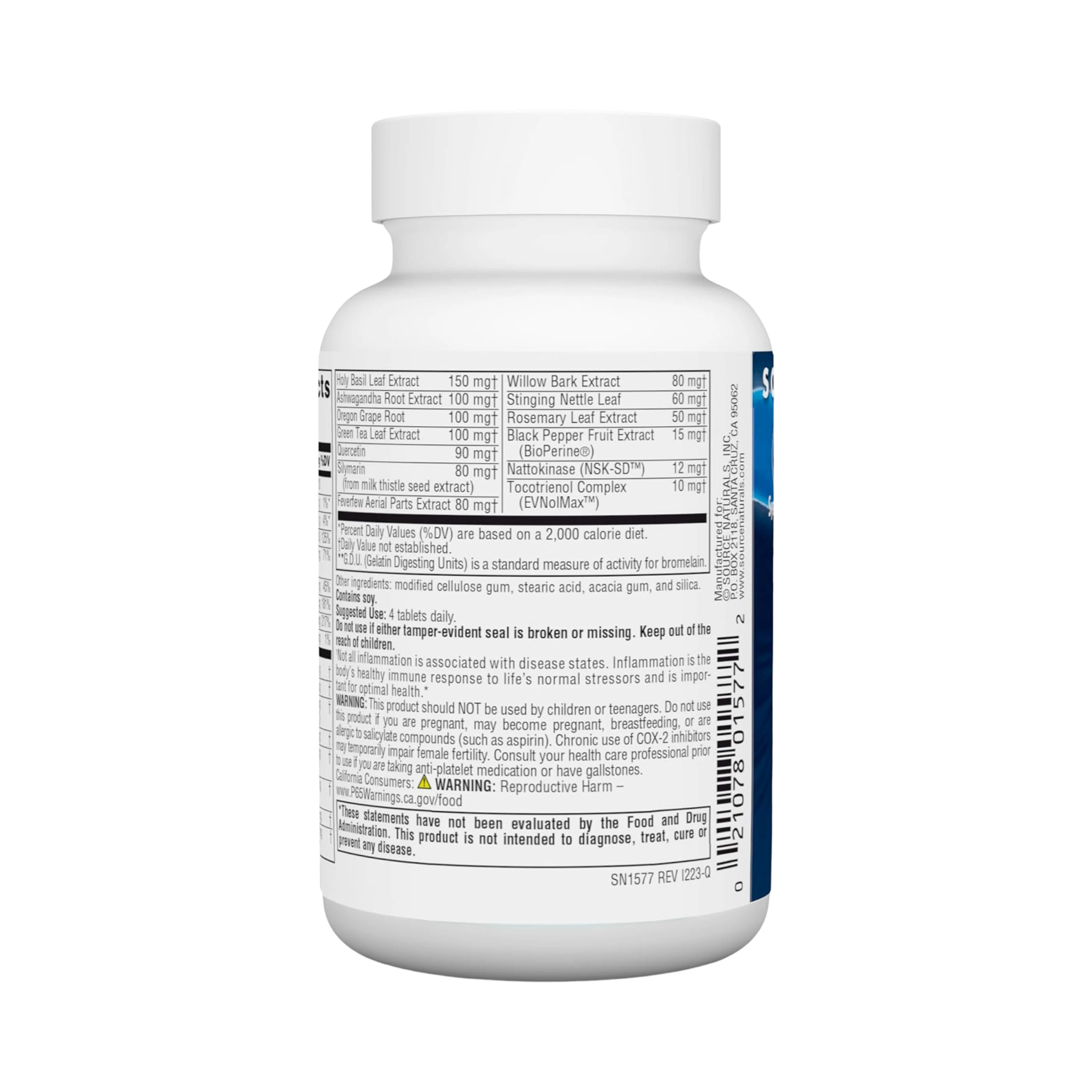 Source Naturals, Inflama-Rest, 30 Tablets