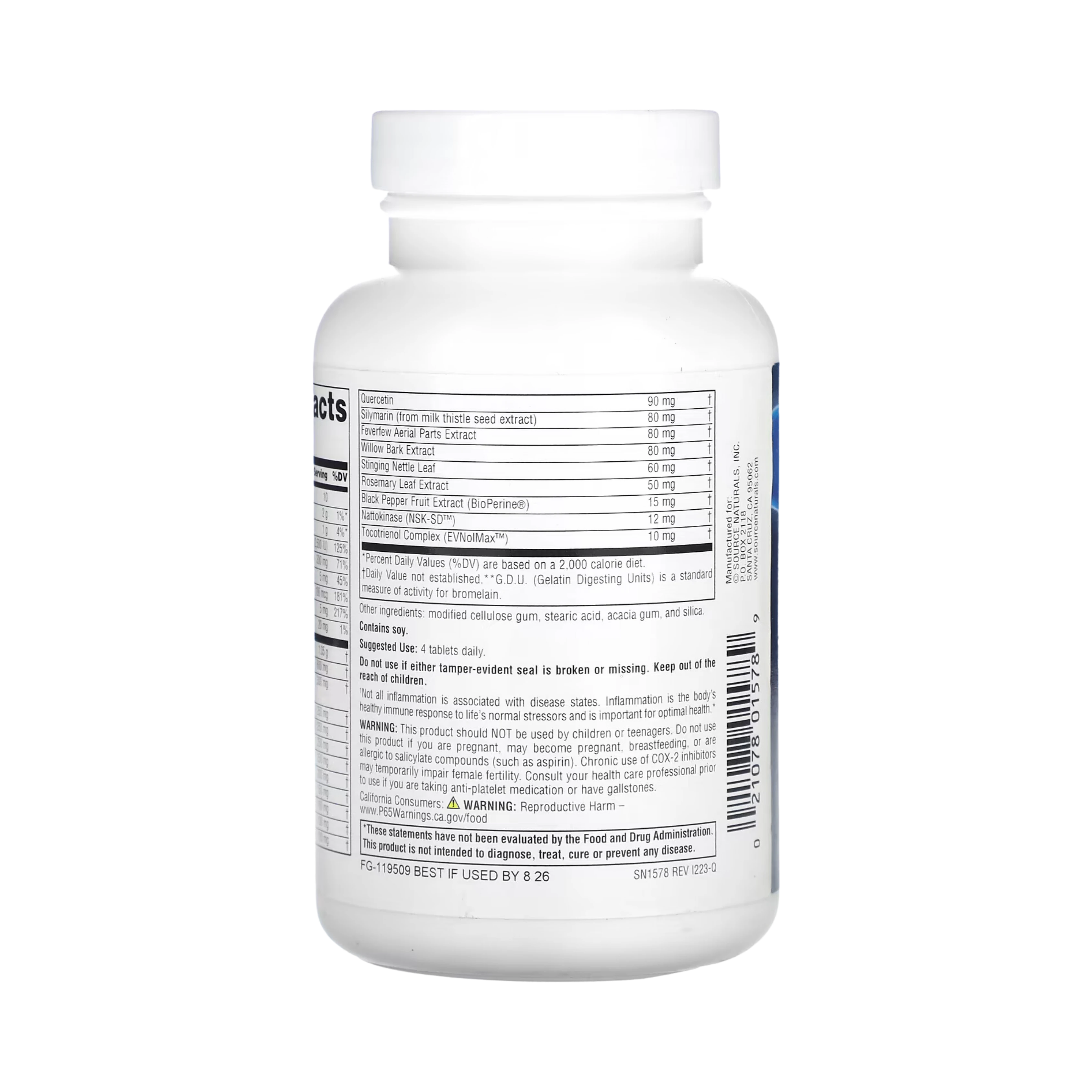 Source Naturals, Inflama-Rest, 90 Tablets