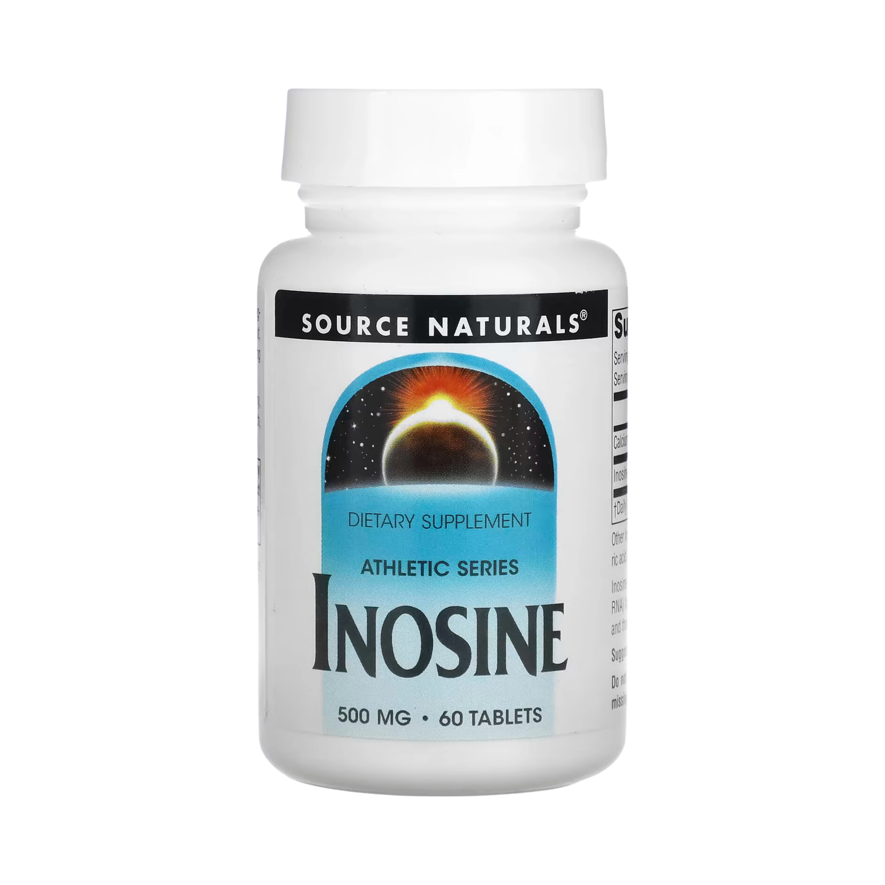 Source Naturals, Inosine, 500 Mg, 60 Tablets