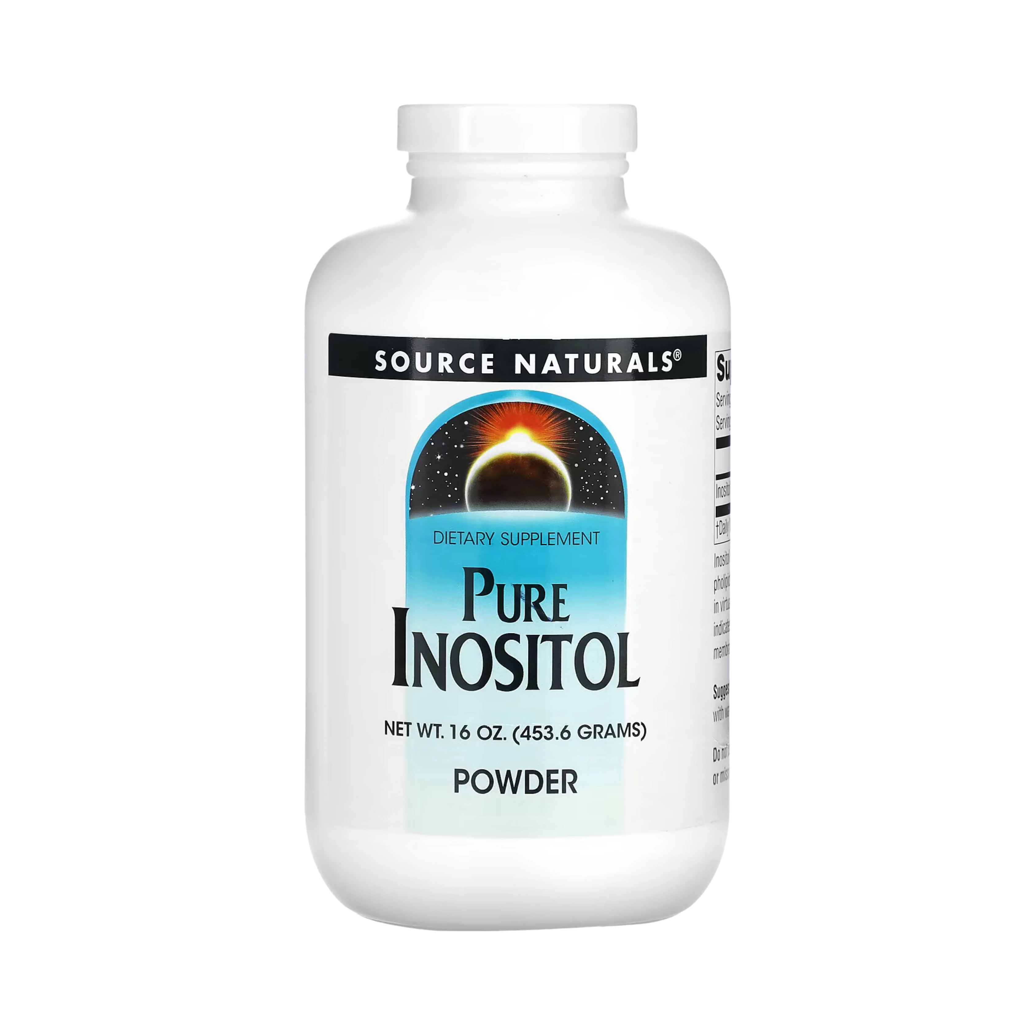 Source Naturals, Inositol, Pure 16 Oz Powder