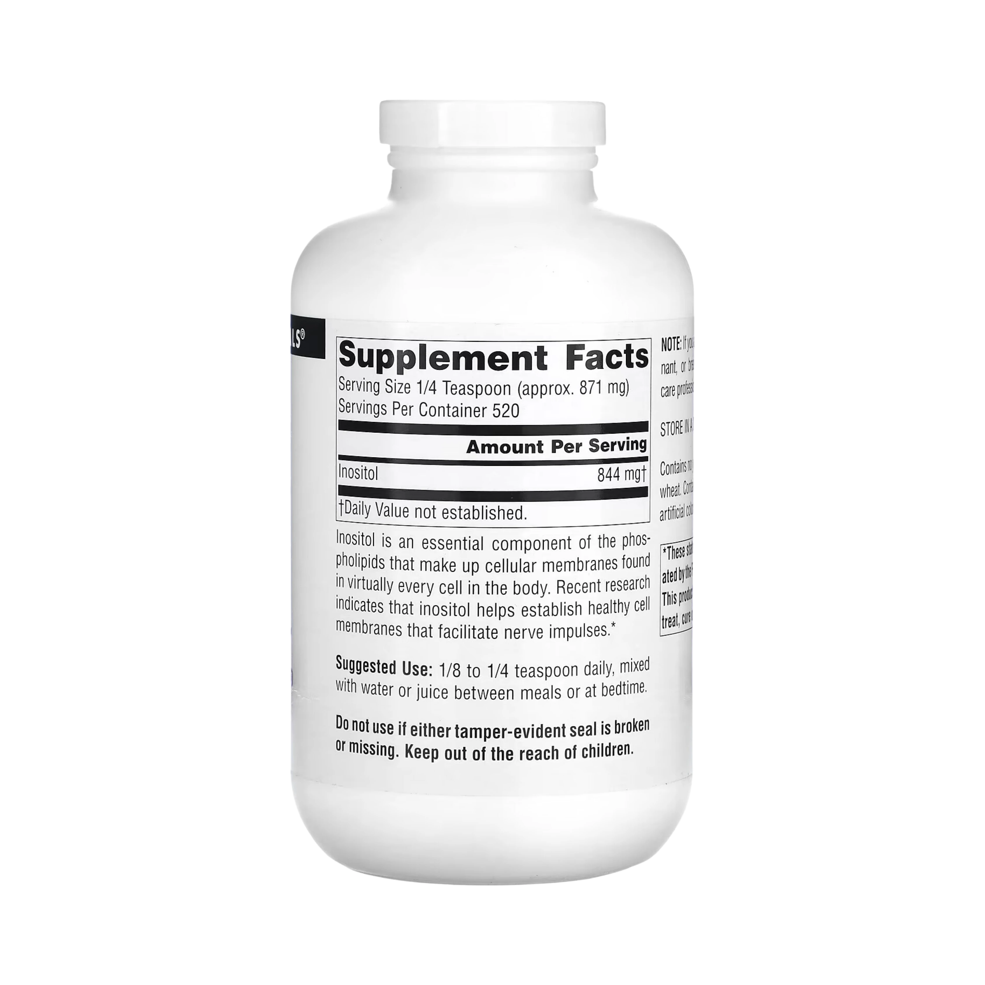 Source Naturals, Inositol, Pure 16 Oz Powder