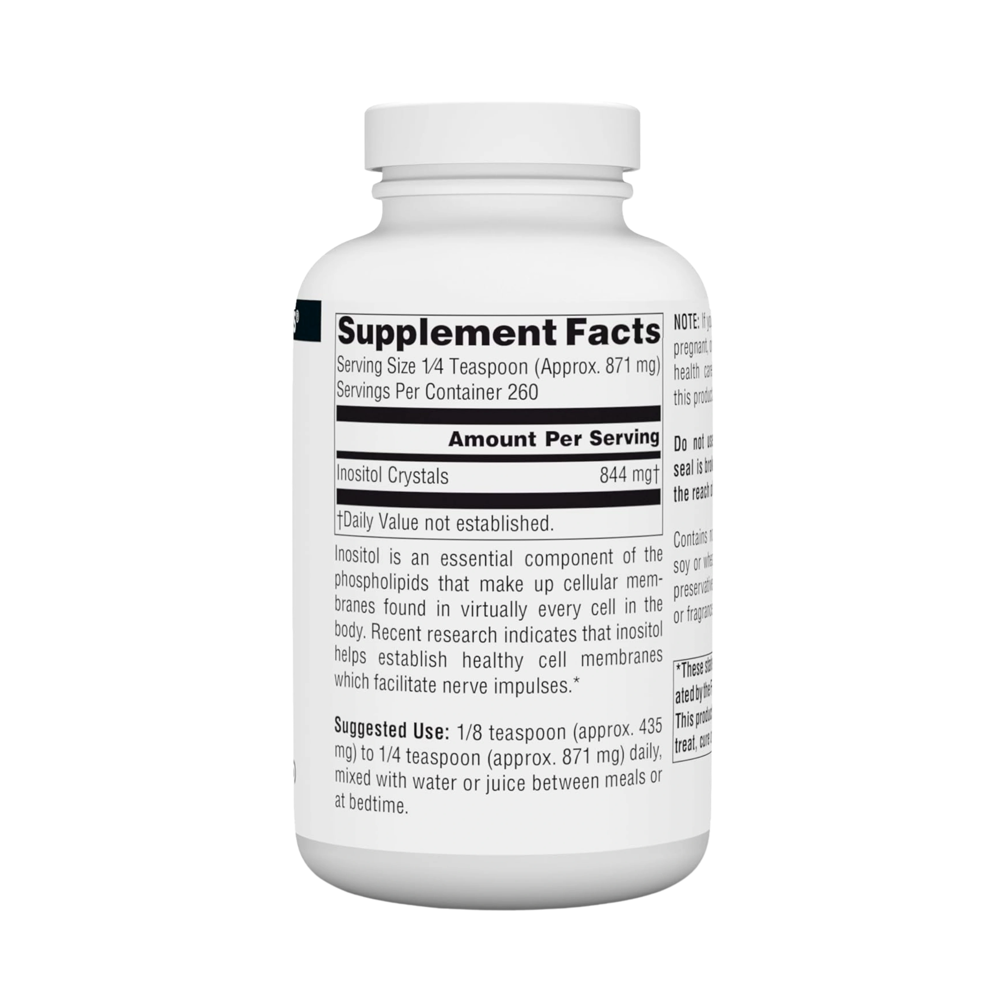 Source Naturals, Inositol, Pure 8 Oz Crystals