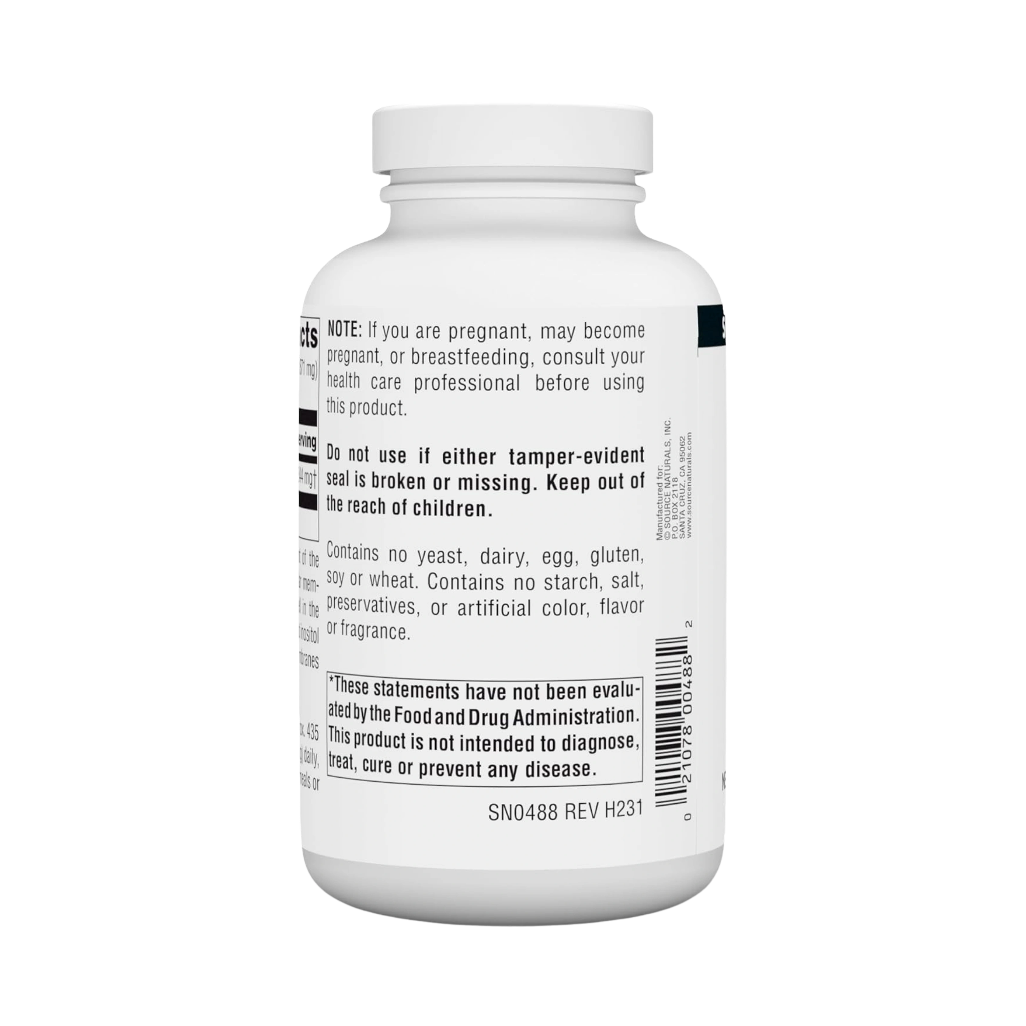 Source Naturals, Inositol, Pure 8 Oz Crystals