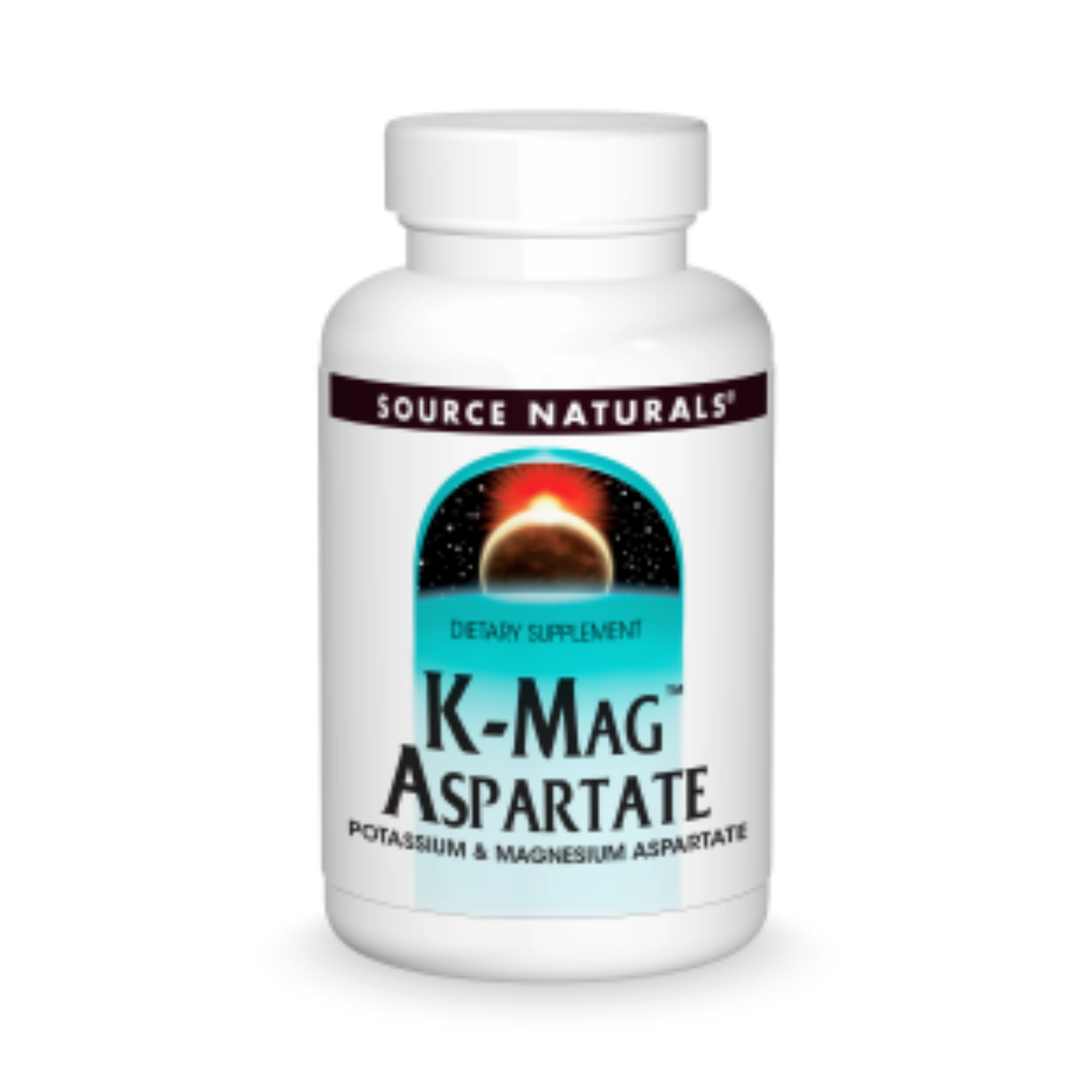 Source Naturals, K-Mag, Aspartate, 60 Tablets