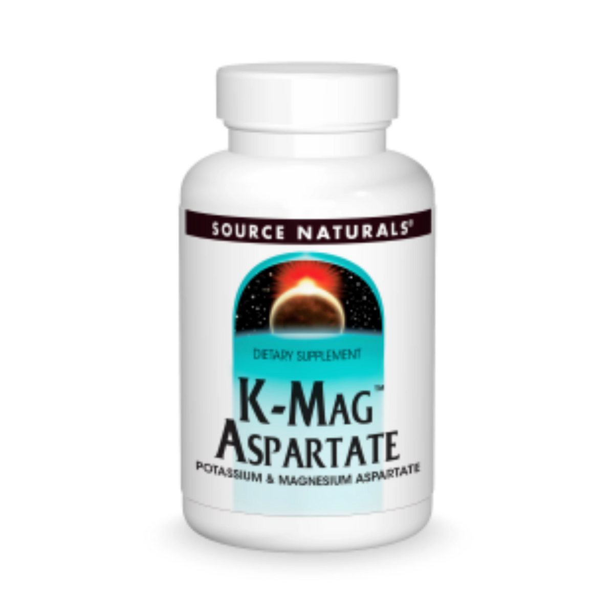 Source Naturals, K-Mag, Aspartate, 60 Tablets