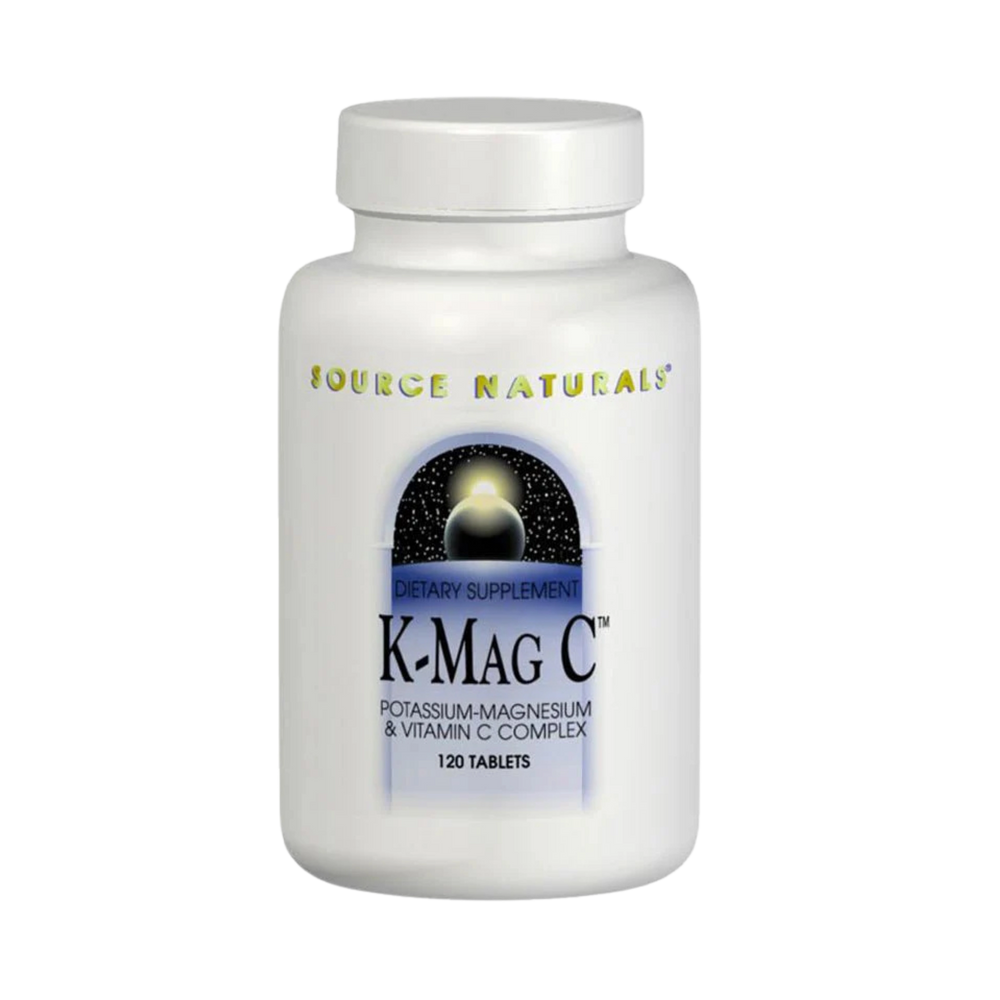 Source Naturals, K-Mag C, 674 Mg, 120 Tablets