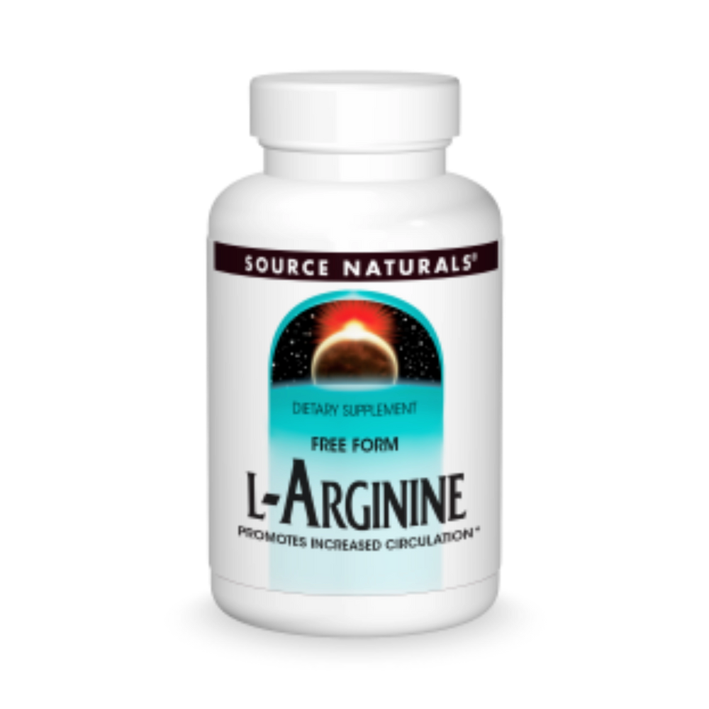 Source Naturals, L-Arginine, 500 Mg, 50 Capsules
