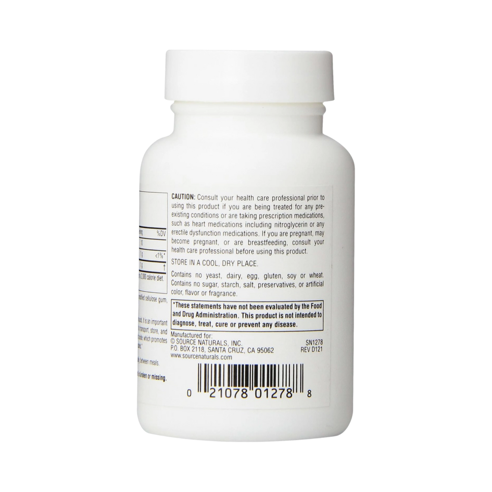 Source Naturals, L-Arginine, 500 Mg, 50 Tablets