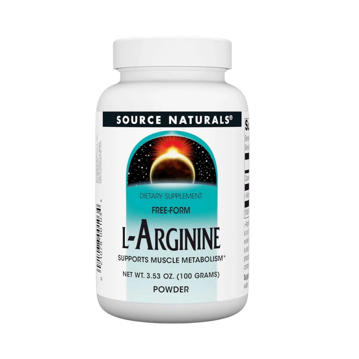 Source Naturals, L-Arginine Powder Supplement, 100 Grams