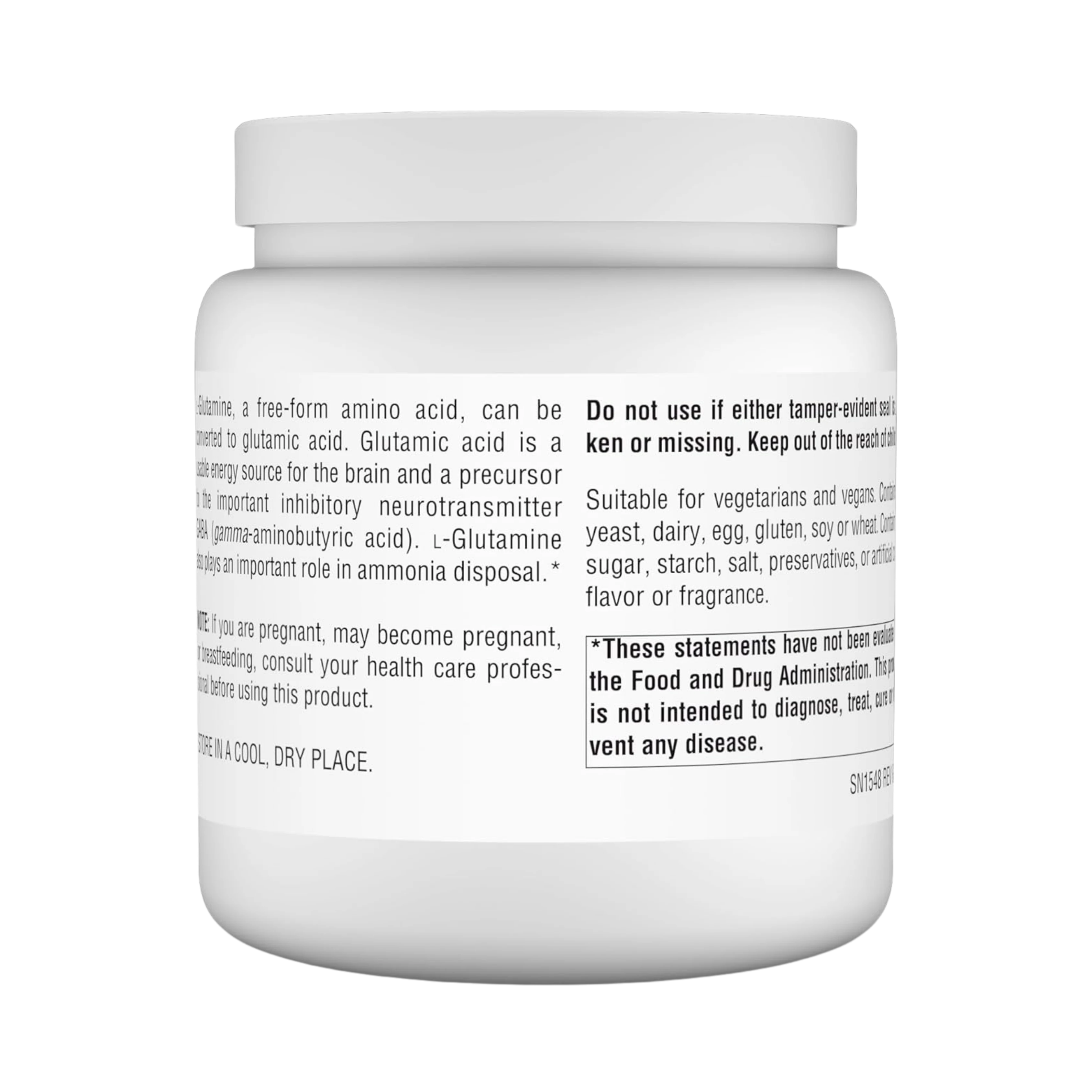Source Naturals L-Glutamine, 16 Oz Powder