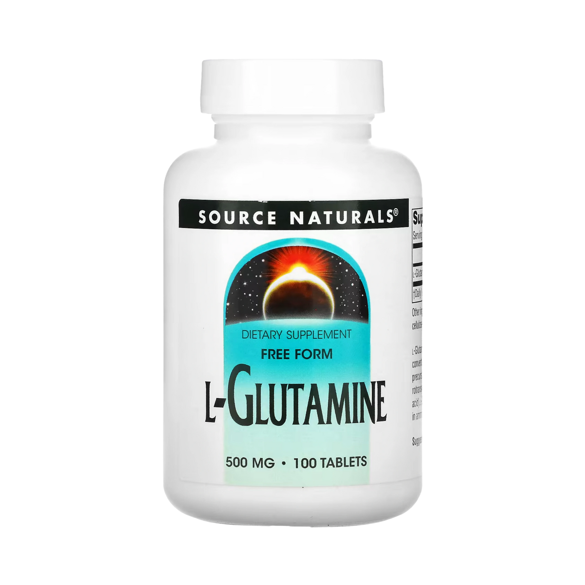 Source Naturals, L-Glutamine, 500 Mg, 100 Tablets