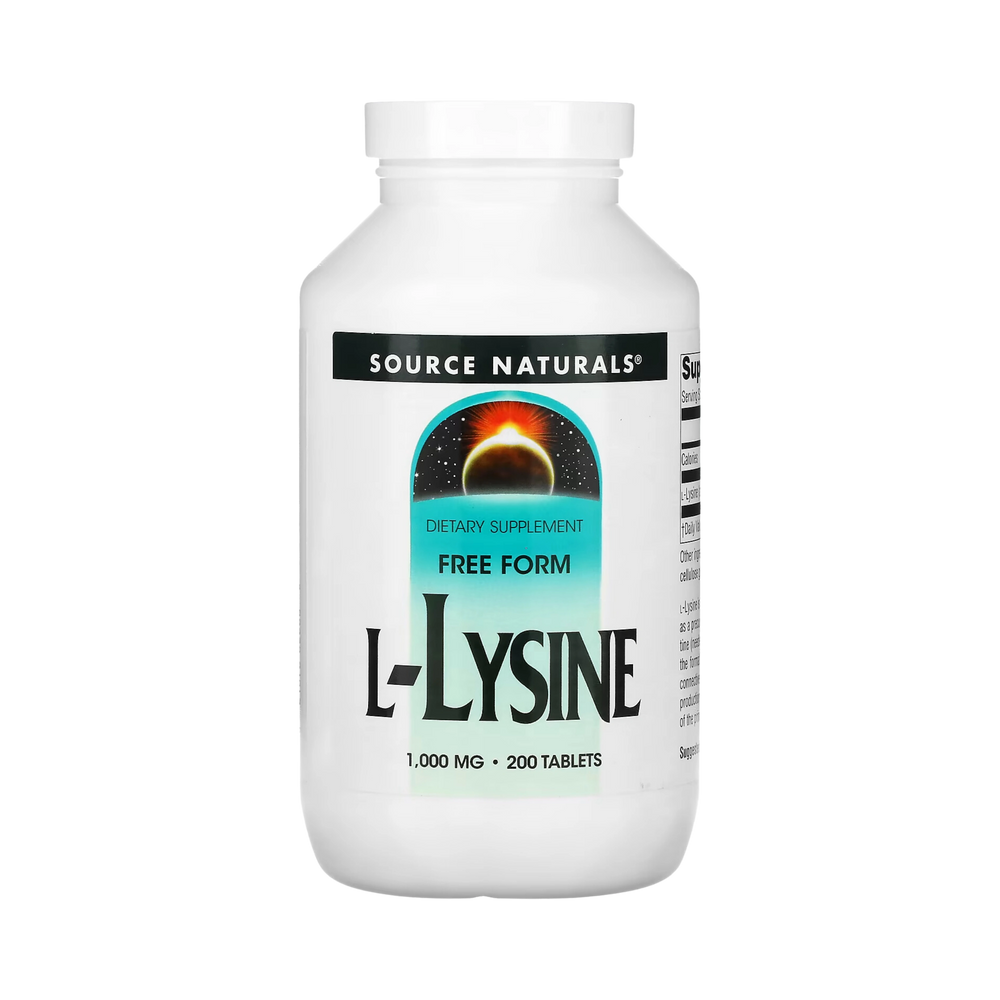 Source Naturals, L-Lysine, 200 Tablet