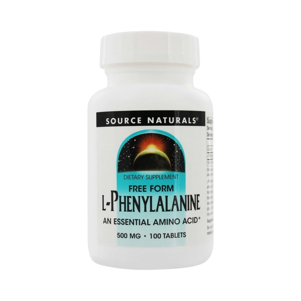 Source Naturals, L-Phenylalanine, 100 Tablets