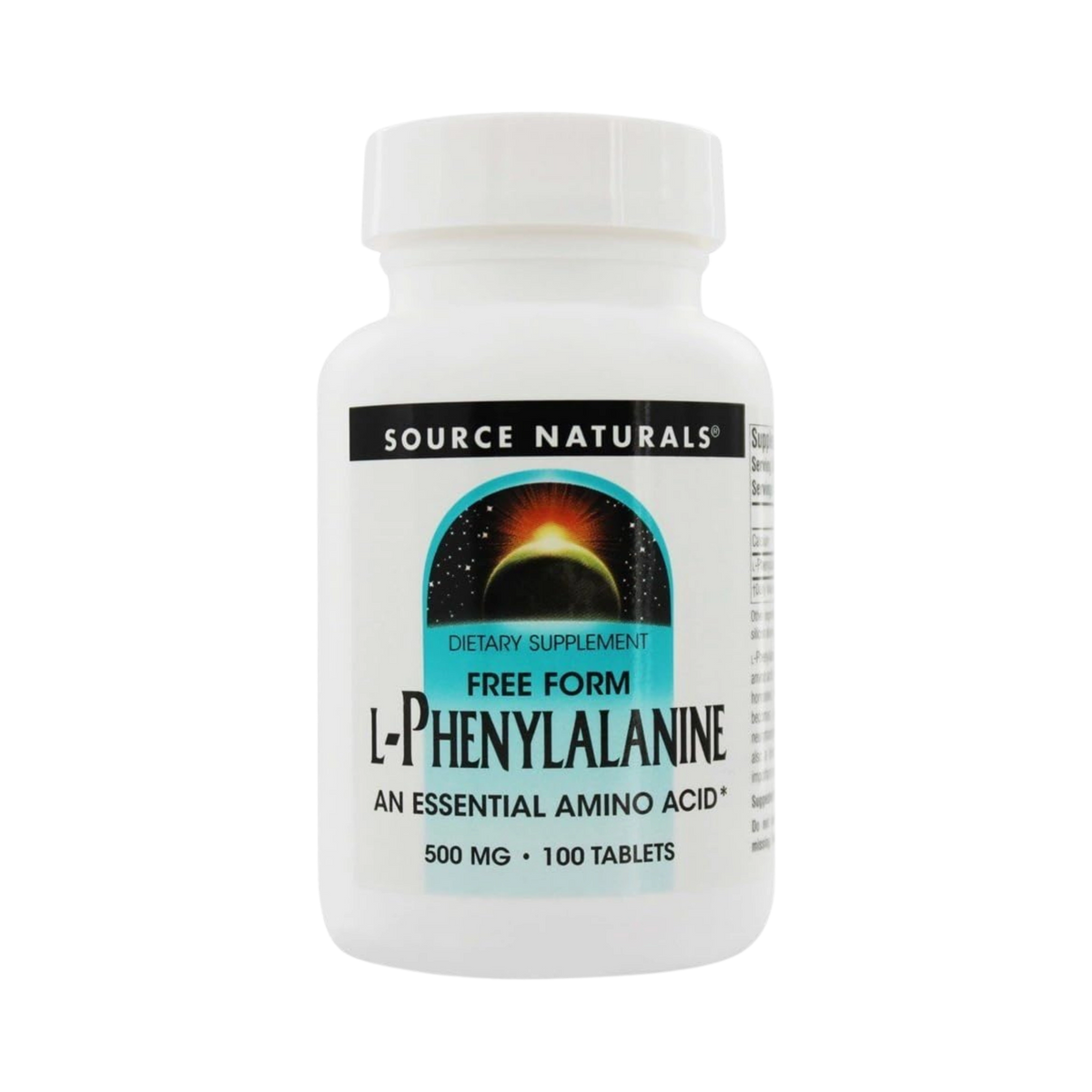 Source Naturals, L-Phenylalanine, 100 Tablets