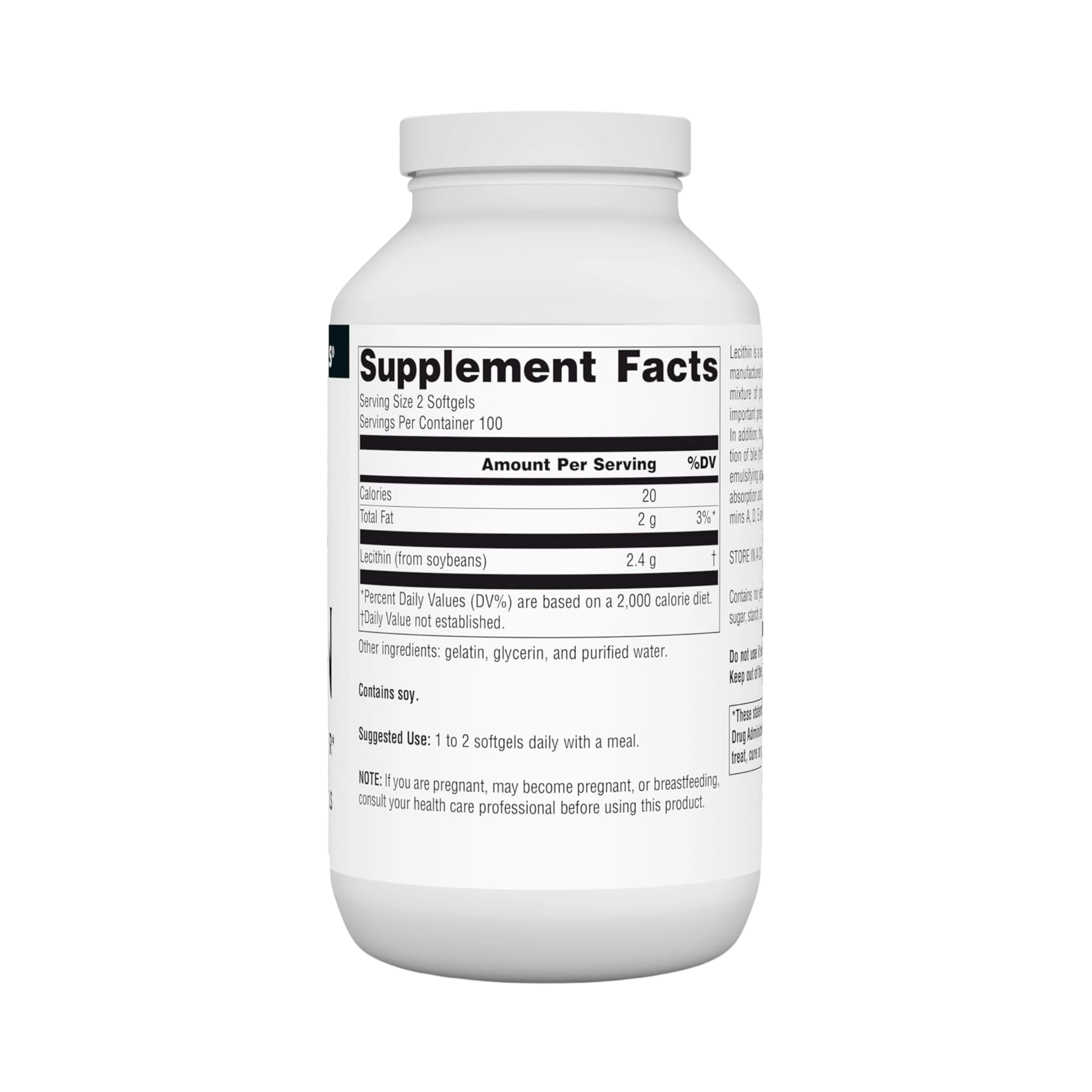 Source Naturals, Lecithin, 1200 Mg, 200 Softgels