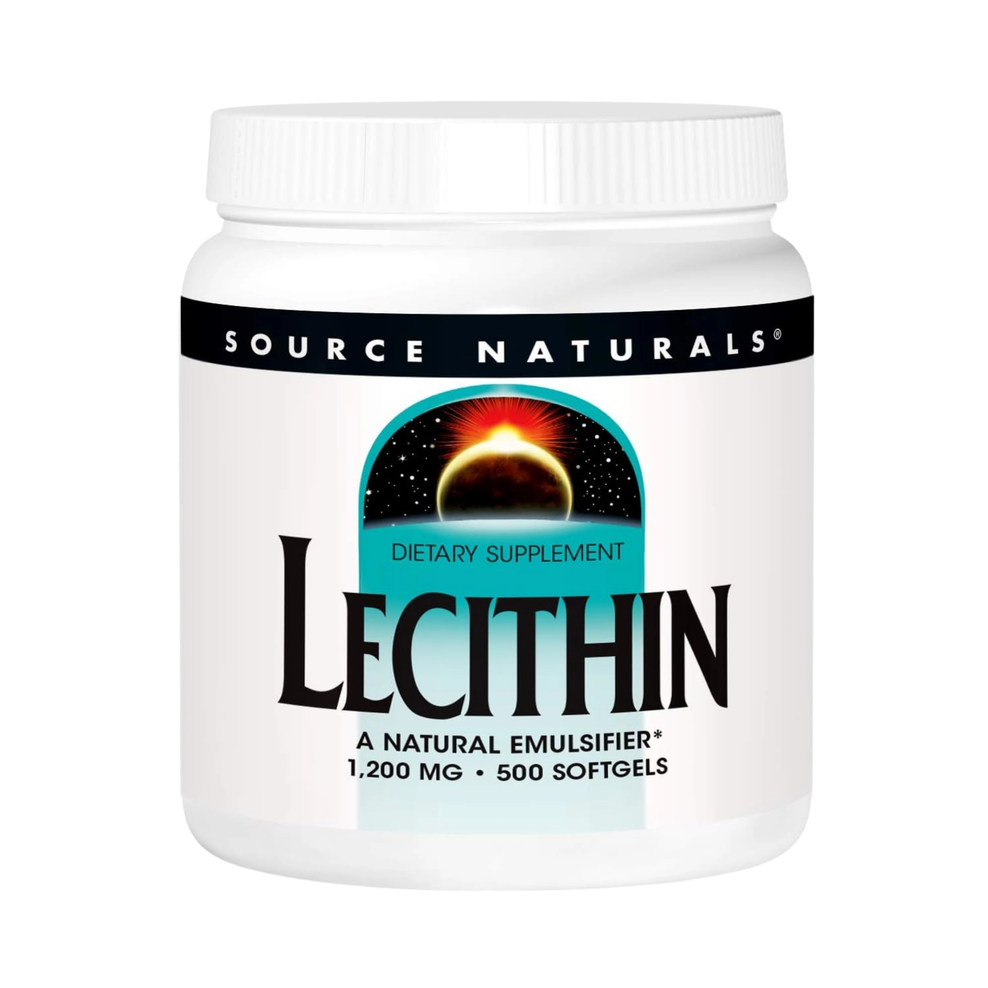 Source Naturals, Lecithin, 1200 Mg, 500 Softgels