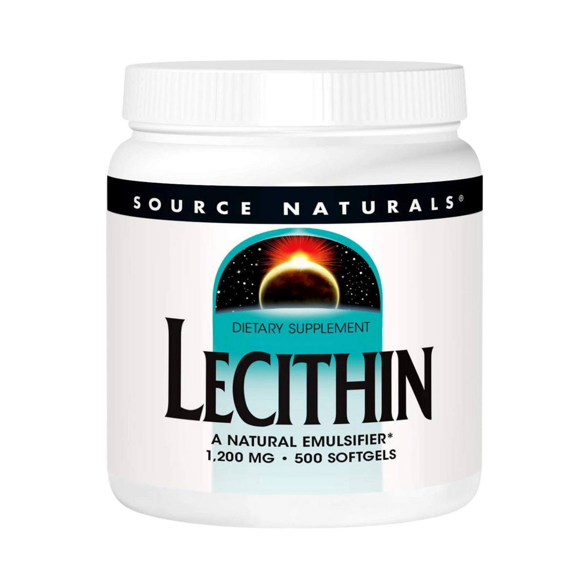 Source Naturals, Lecithin, 1200 Mg, 500 Softgels