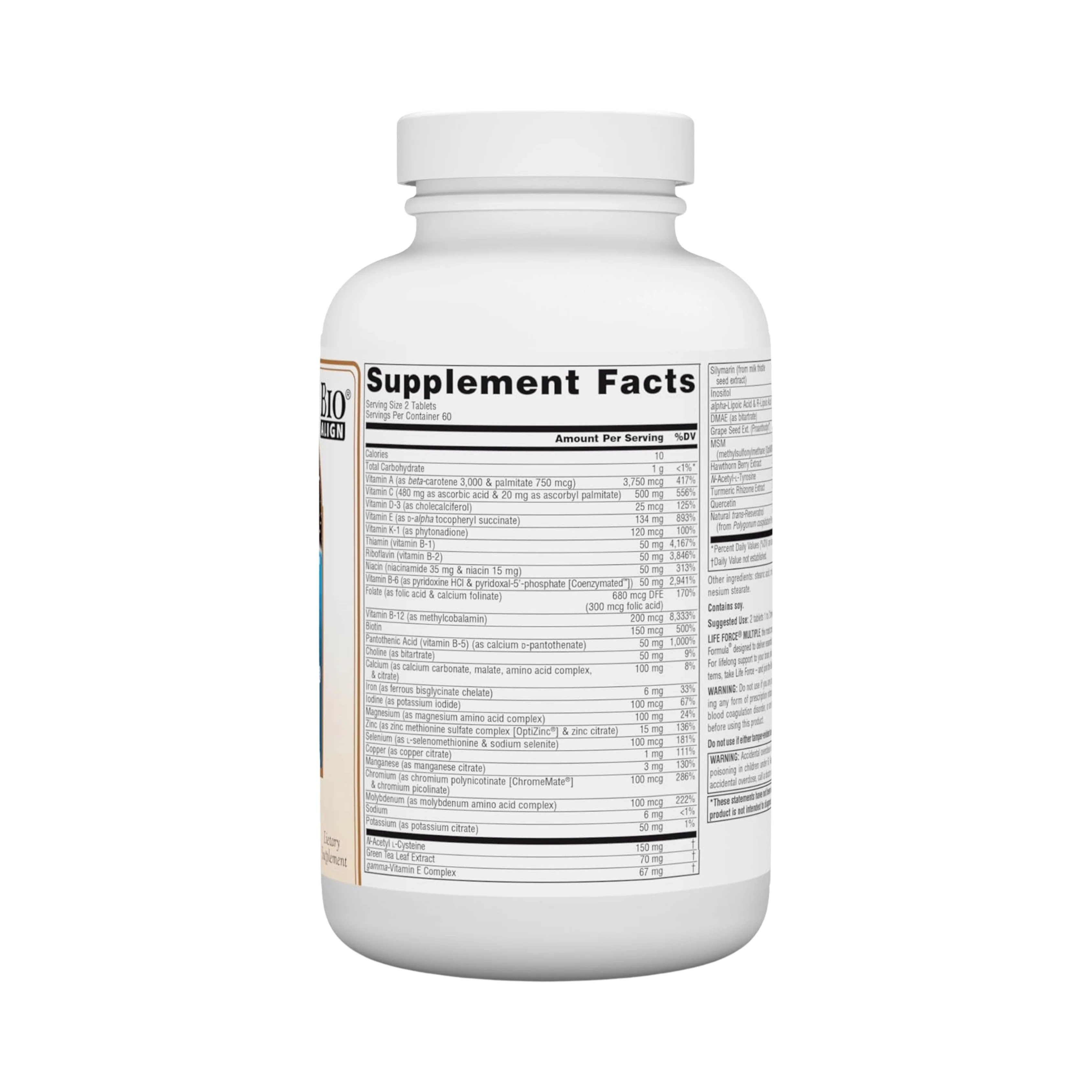 Source Naturals, Life Force Multiple, 120 Tablets