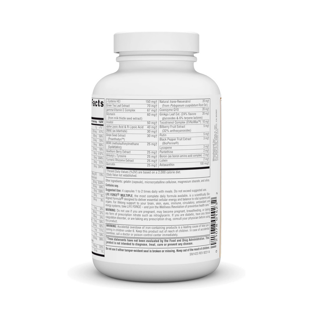 Source Naturals, Life Force Multiple, 180 Capsules