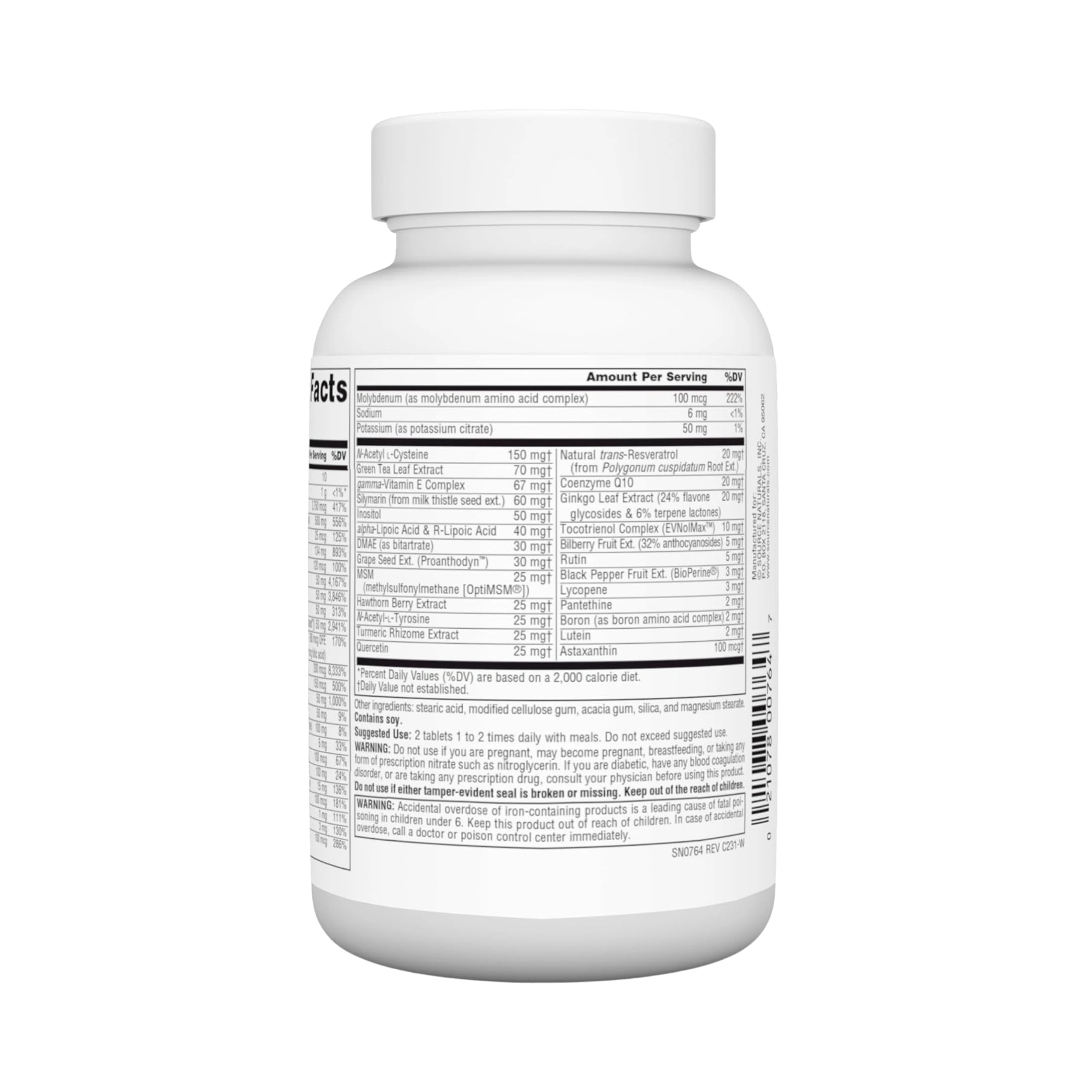 Source Naturals, Life Force Multiple, 30 Tablets