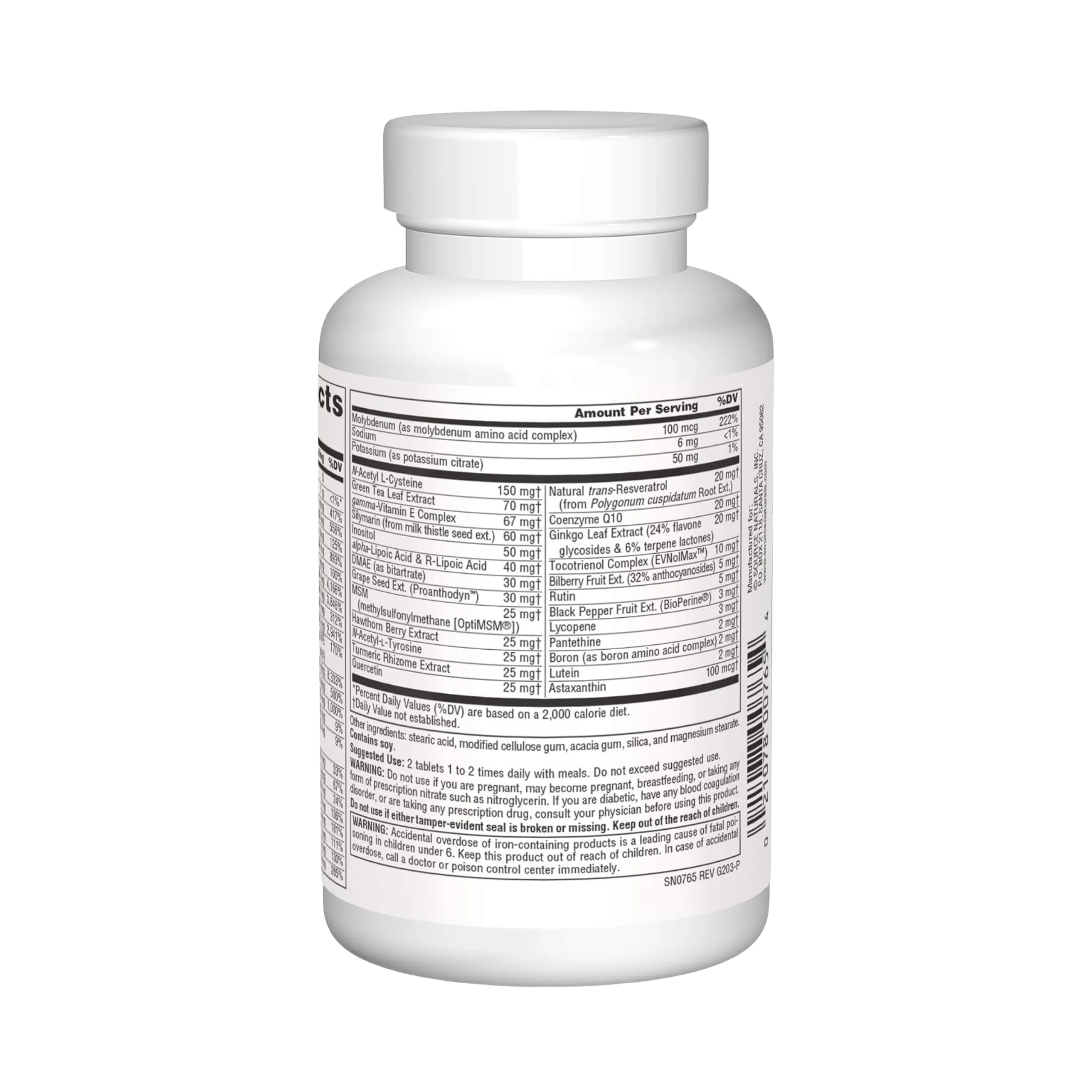 Source Naturals, Life Force Multiple, 60 Tablets