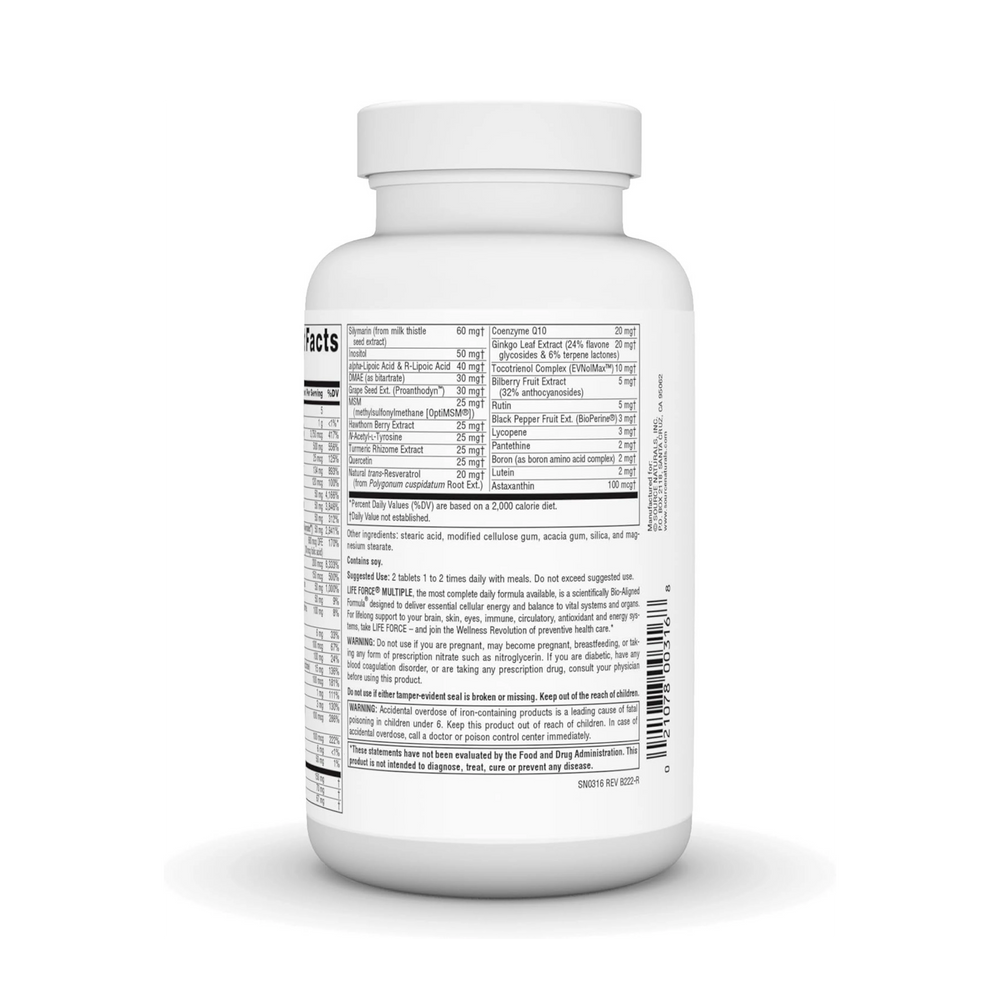Source Naturals, Life Force Multiple, 90 Tablets