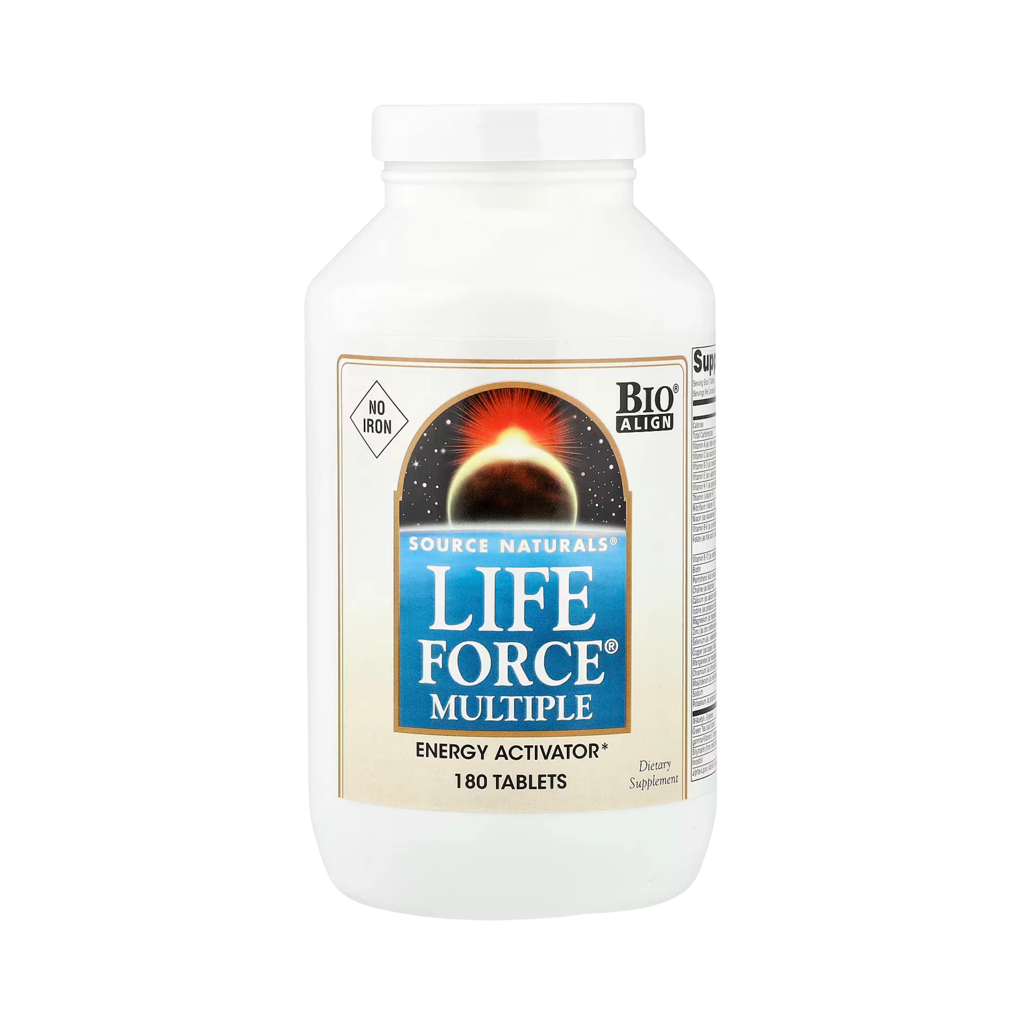Source Naturals, Life Force Multiple, No Iron, 180 Tablets