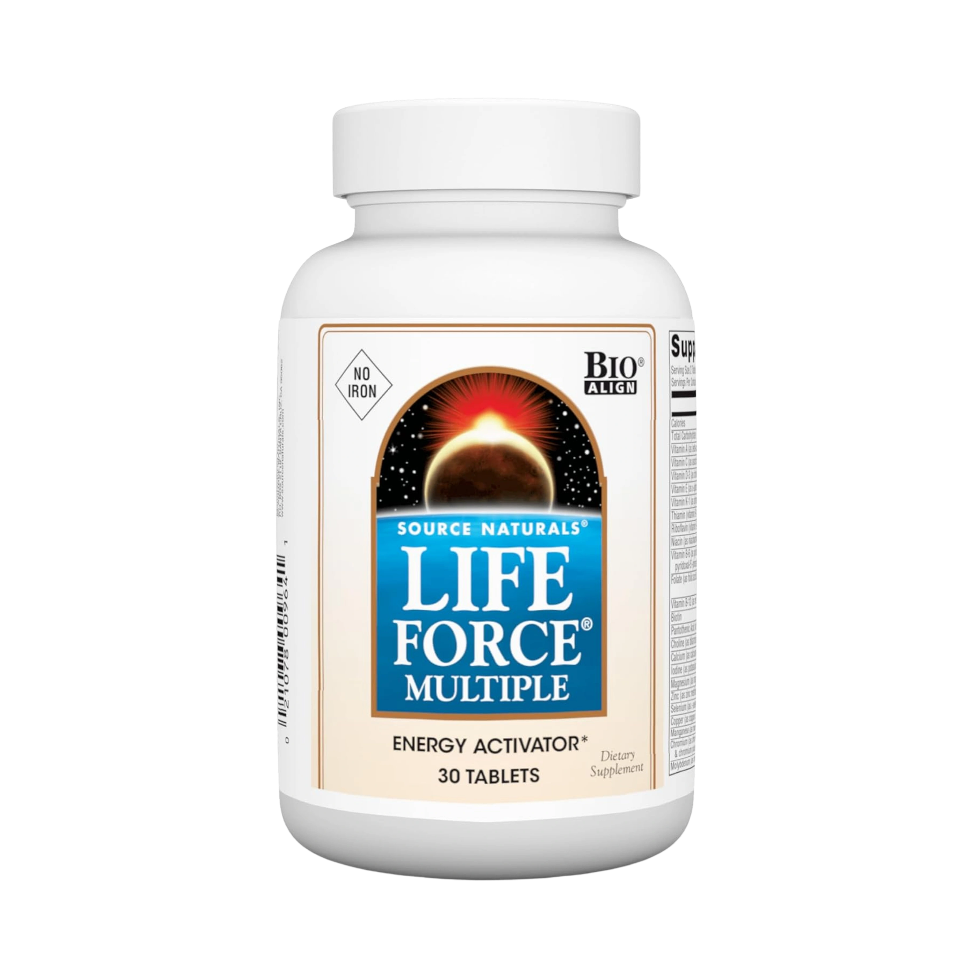 Source Naturals, Life Force Multiple, No Iron, 30 Tablets