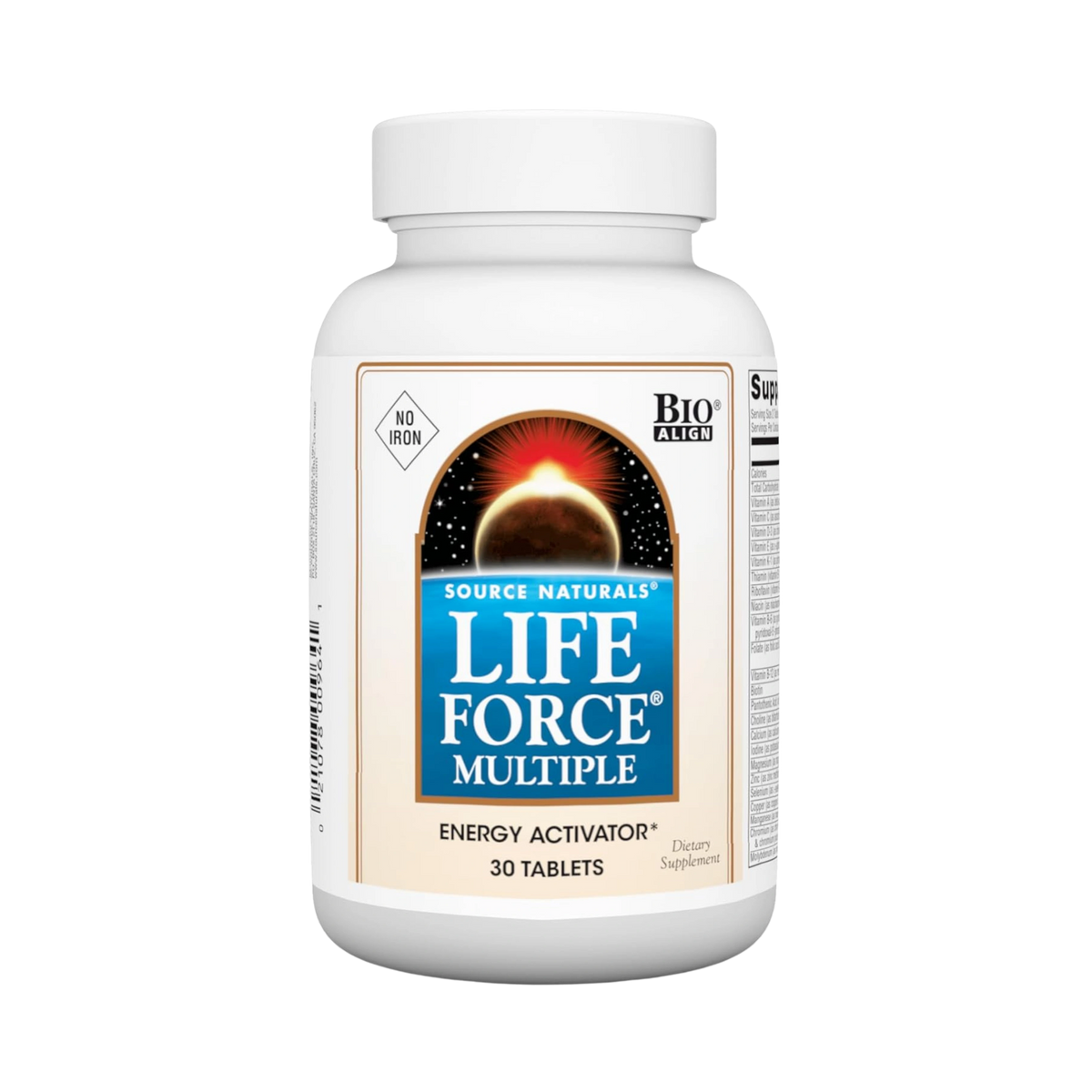 Source Naturals, Life Force Multiple, No Iron, 30 Tablets