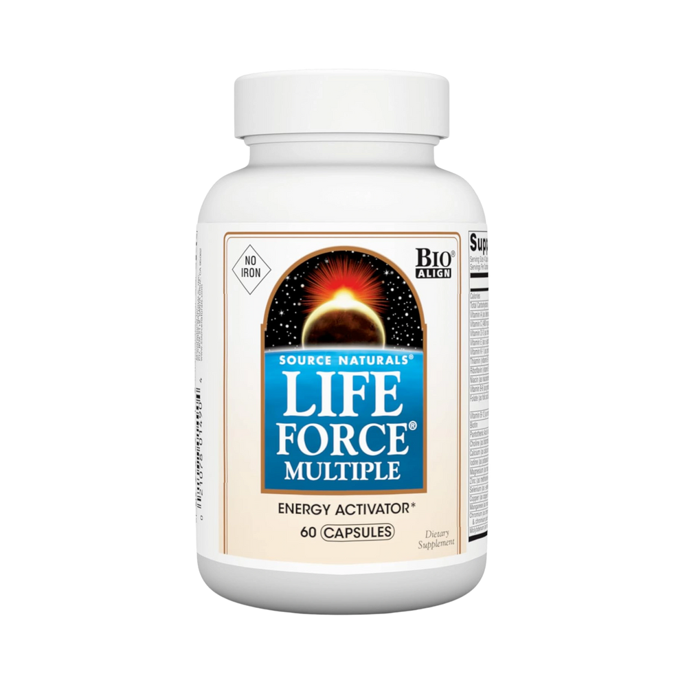 Source Naturals, Life Force, Multiple, No Iron, 60 Capsules