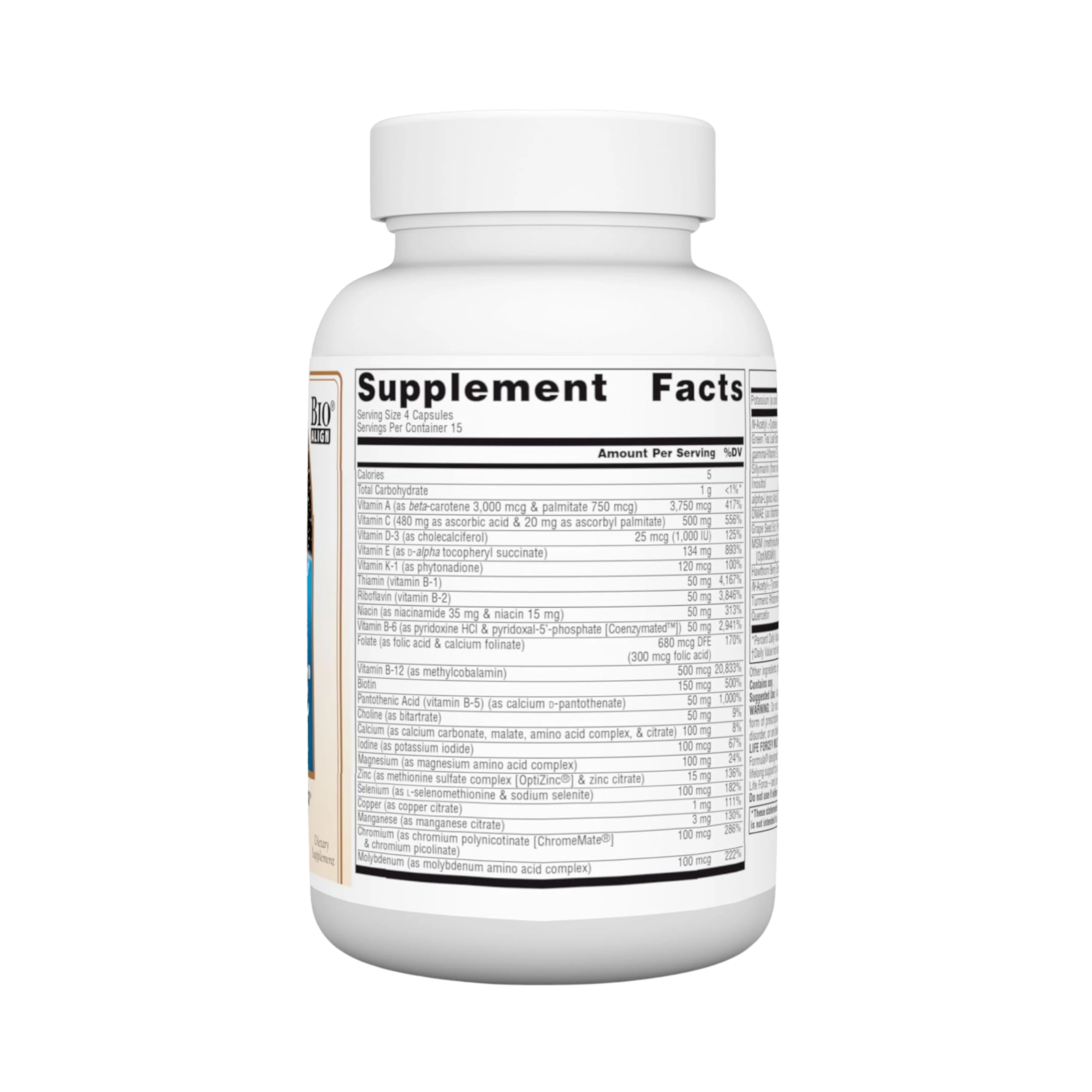 Source Naturals, Life Force, Multiple, No Iron, 60 Capsules