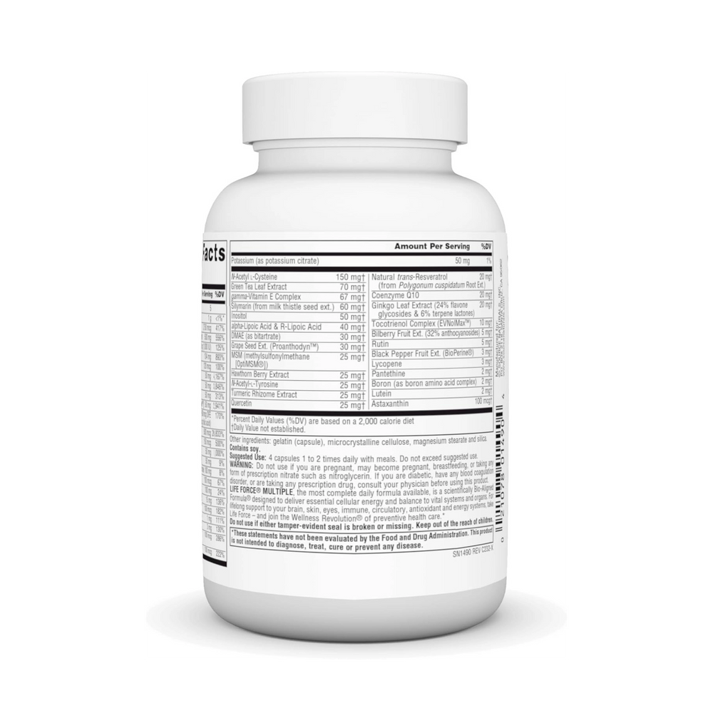 Source Naturals, Life Force, Multiple, No Iron, 60 Capsules