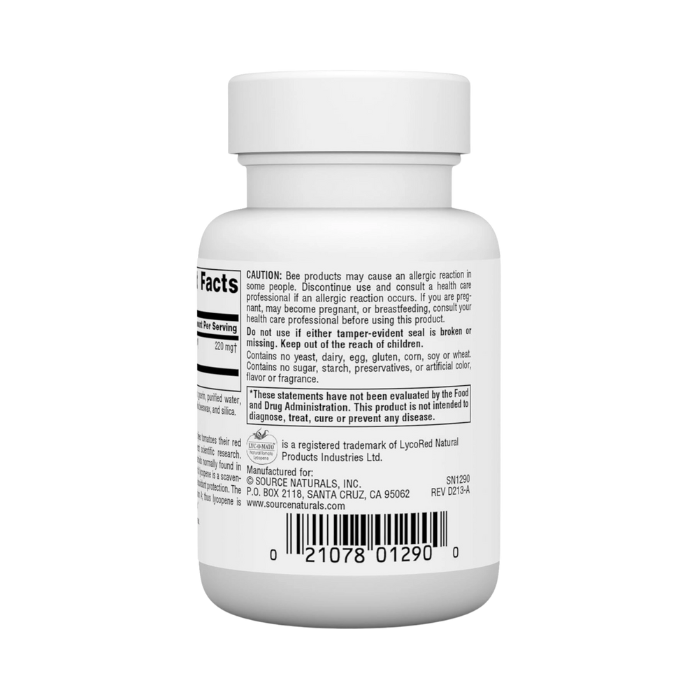 Source Naturals, Lycopene, 15 Mg, 30 Softgels