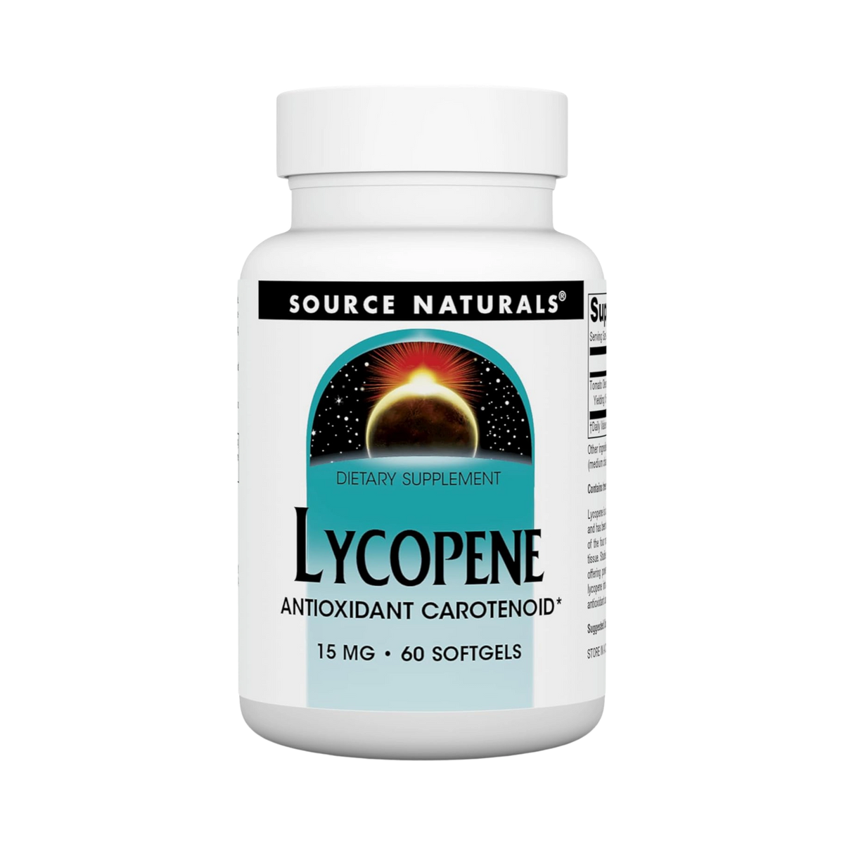 Source Naturals, Lycopene, 15 Mg, 60 Softgels