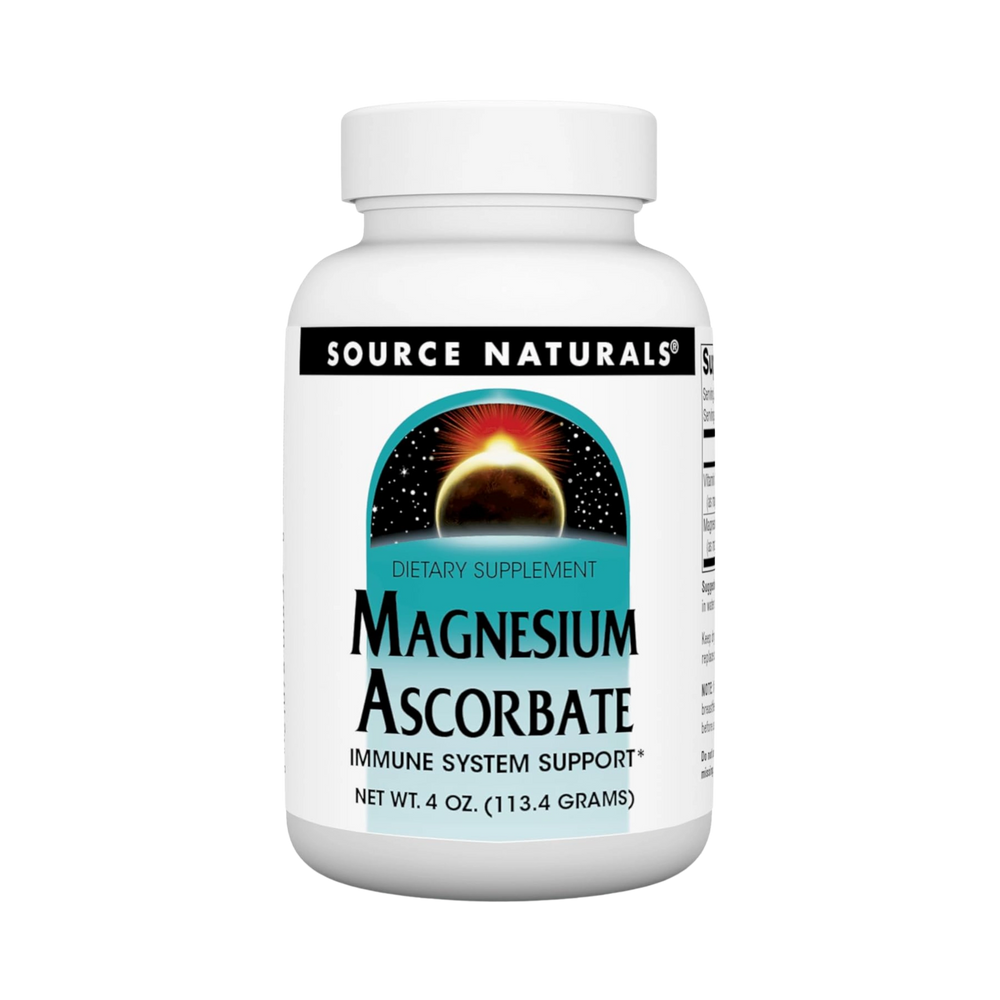 Source Naturals, Magnesium Ascorbate, 4 Oz Powder