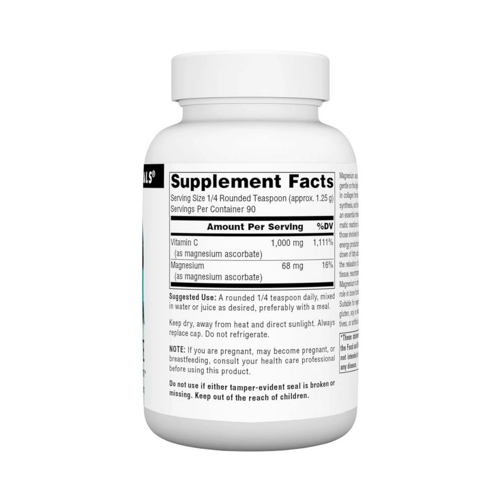 Source Naturals, Magnesium Ascorbate, 4 Oz Powder