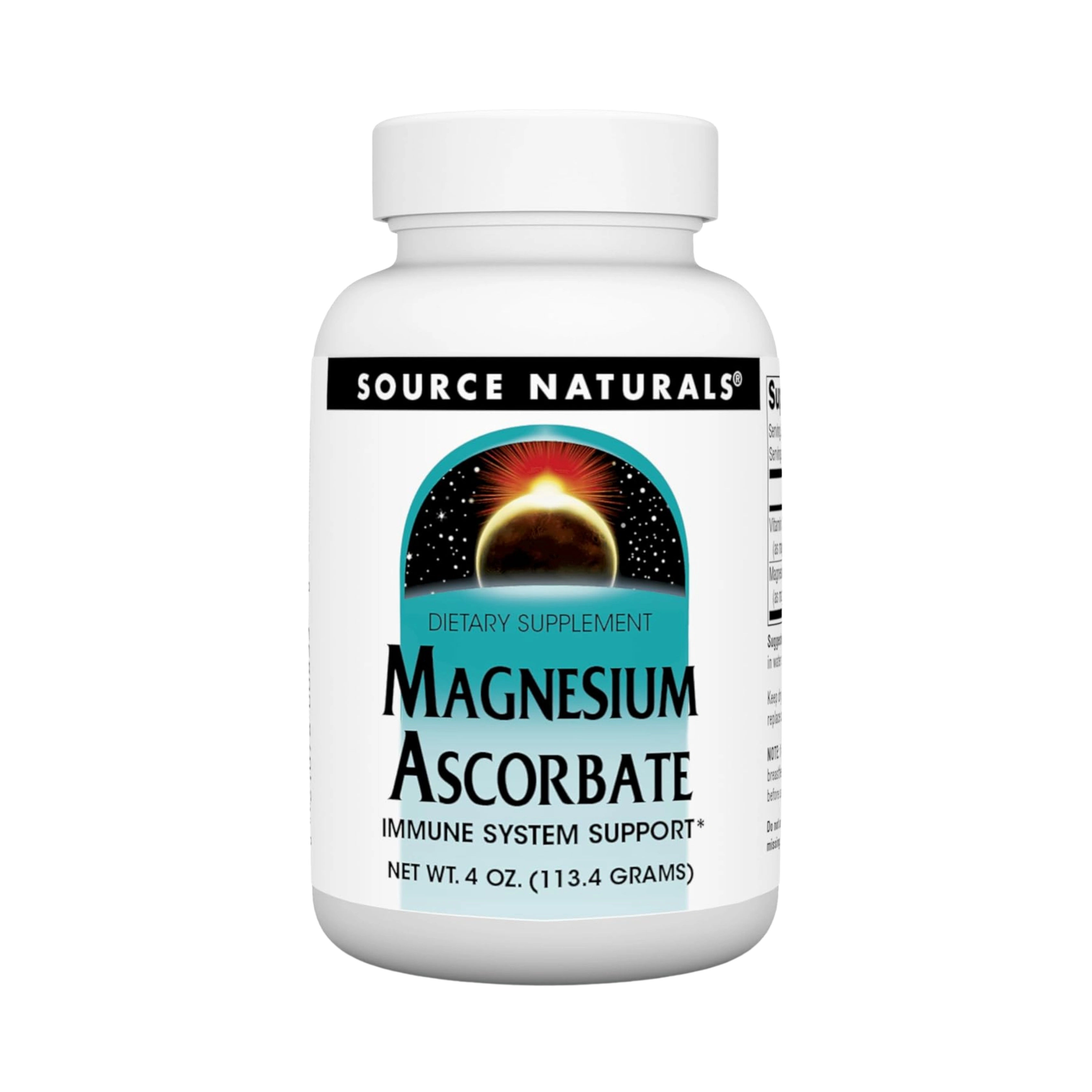 Source Naturals, Magnesium Ascorbate, 8 Oz Powder