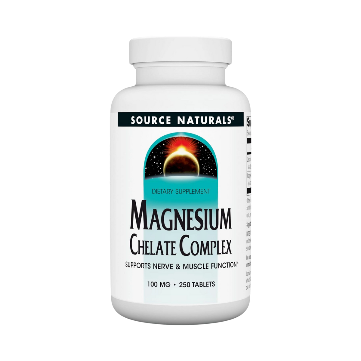 Source Naturals, Magnesium Chelate Complex, 250 Tablets