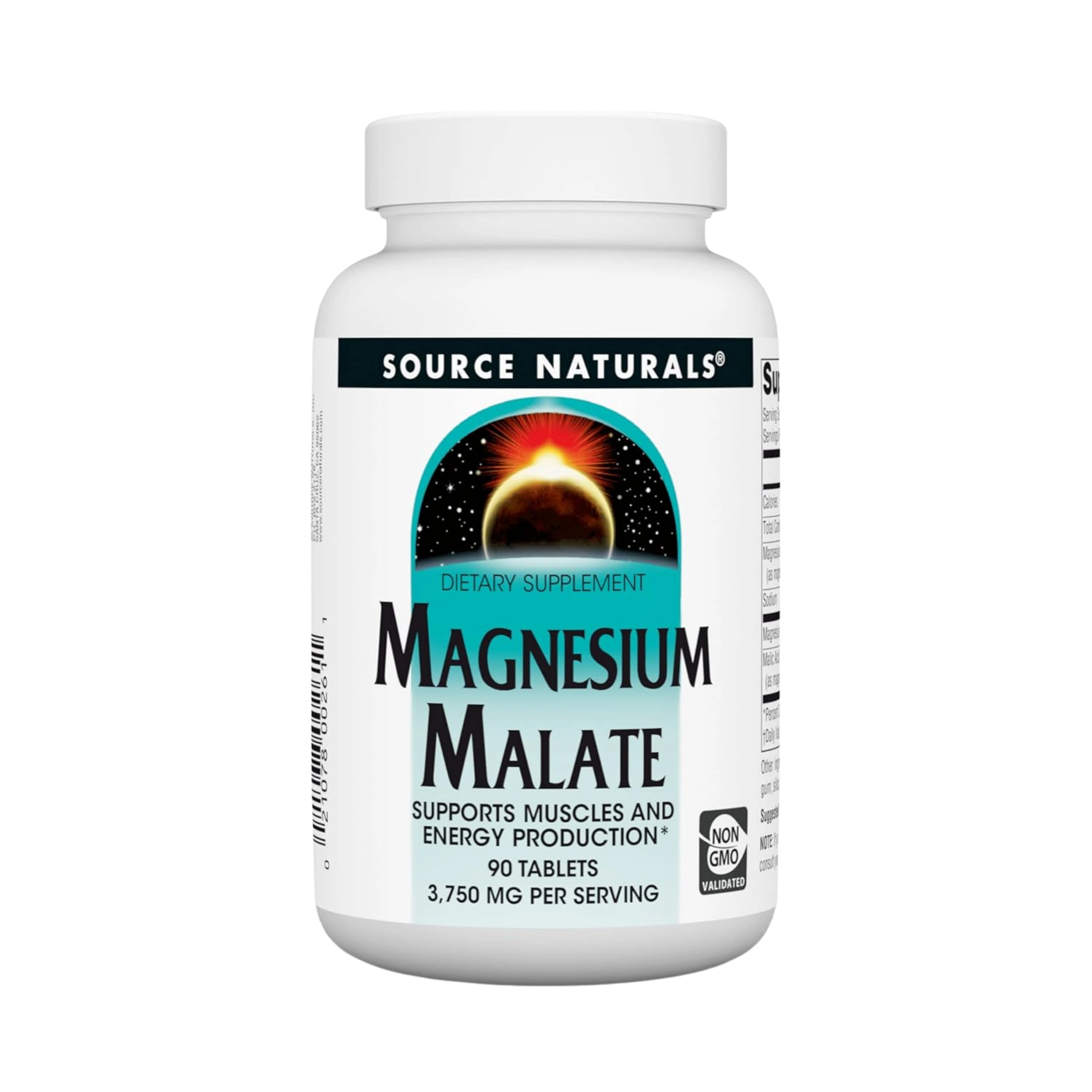 Source Naturals, Magnesium Malate, 1250 Mg, 90 Tablets