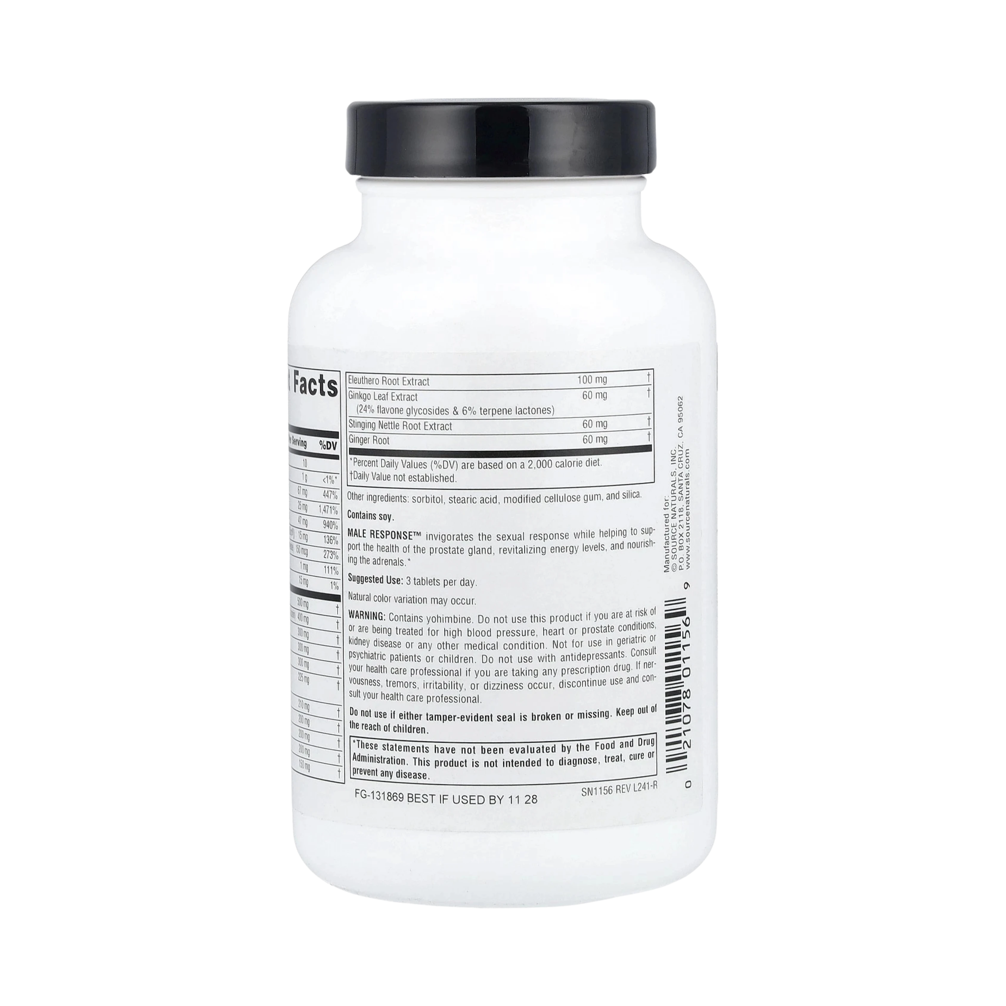 Source Naturals, Male Response, 90 Tablets