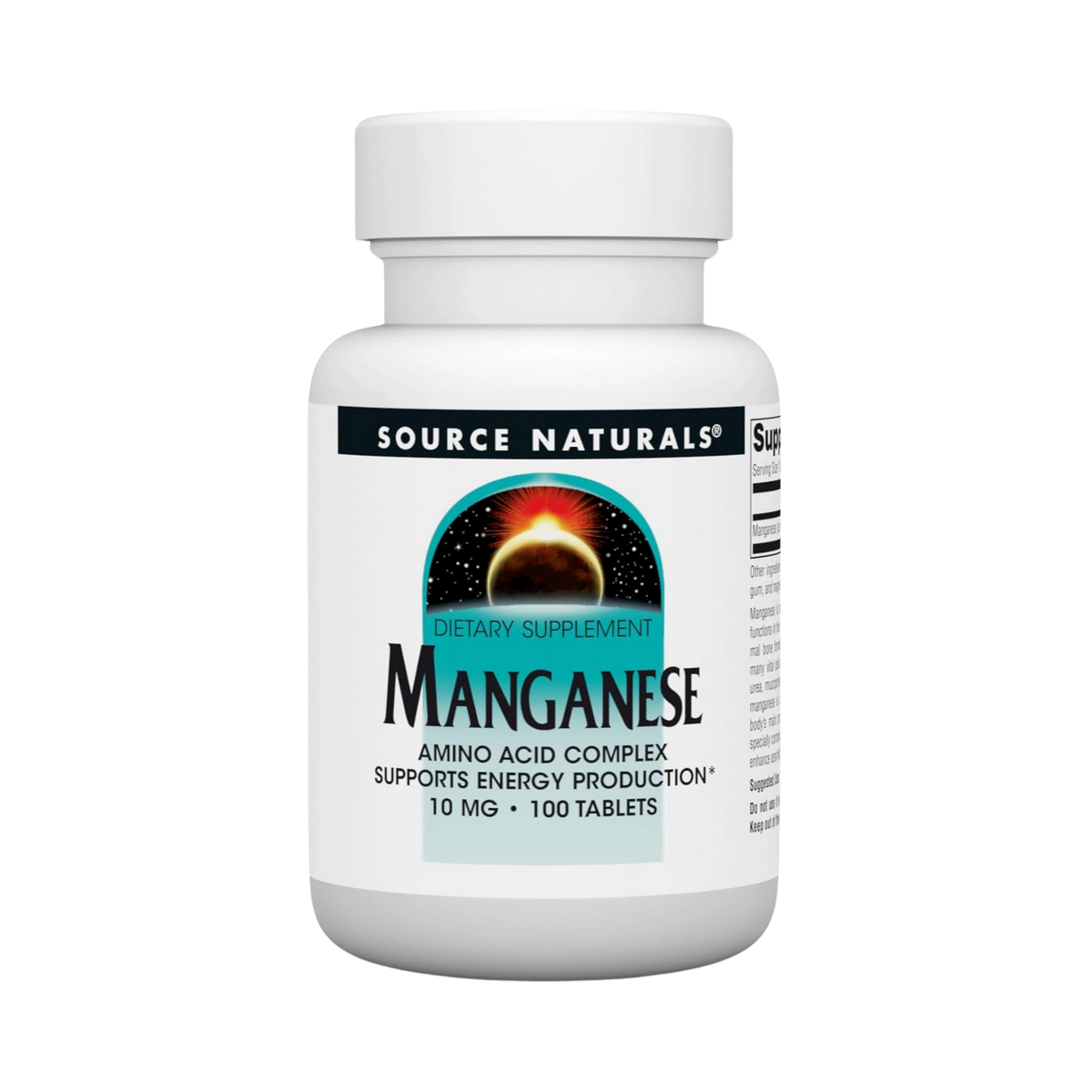 Source Naturals, Manganese, 10 Mg, 100 Tablets