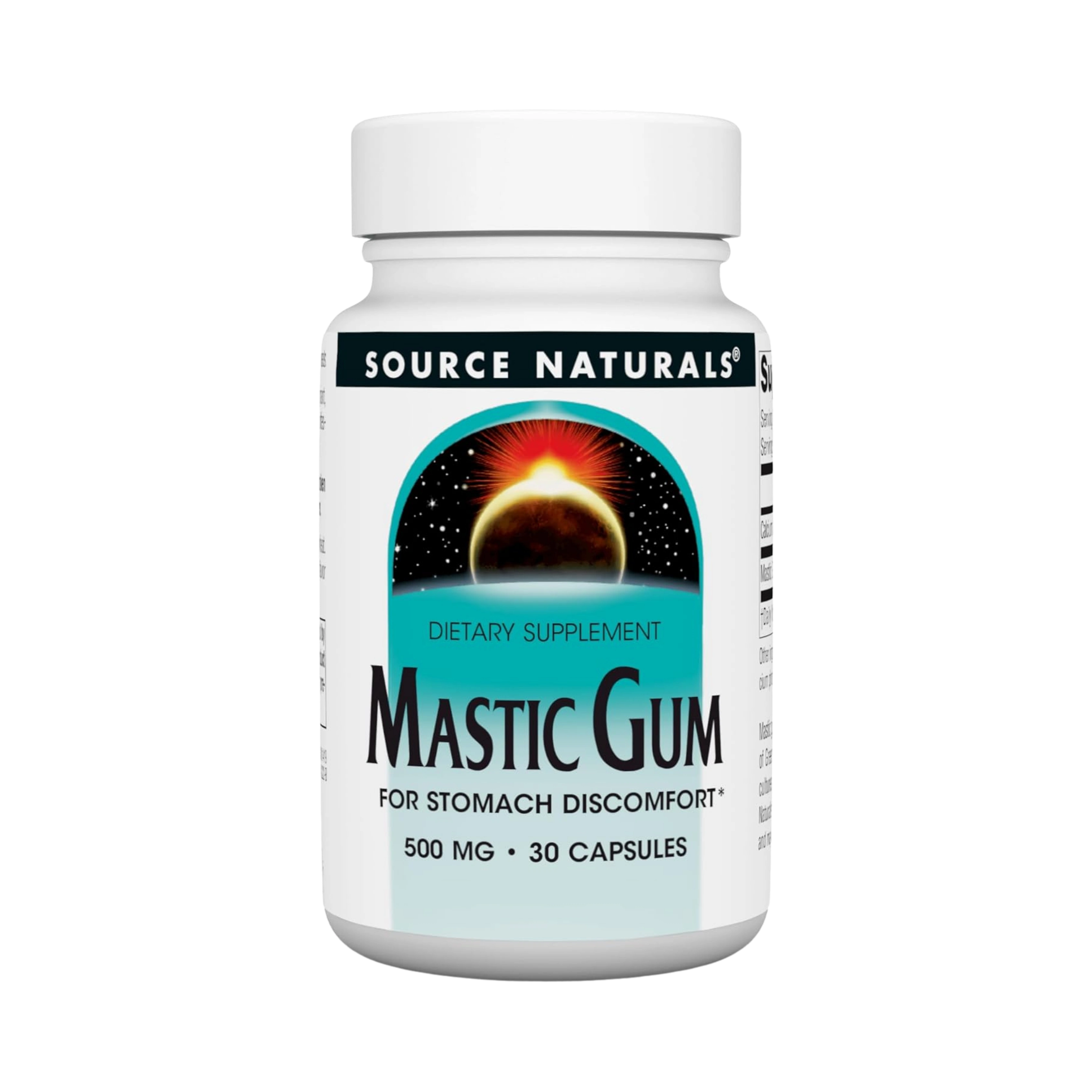Source Naturals, Mastic Gum, 500 Mg, 30 Capsules