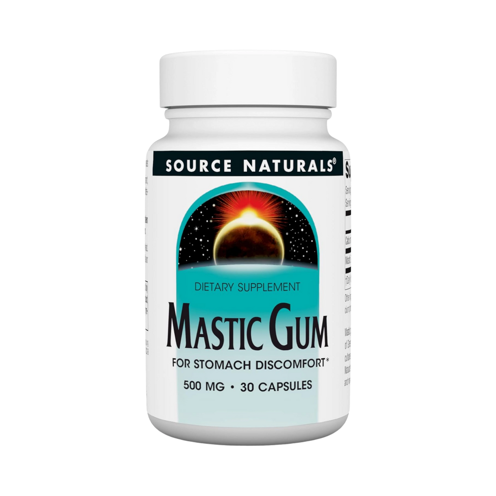 Source Naturals, Mastic Gum, 500 Mg, 30 Capsules