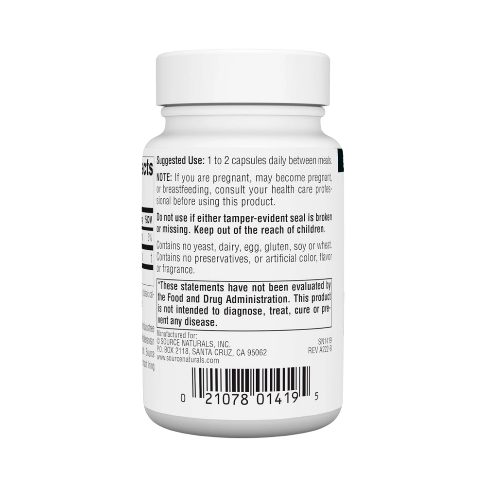 Source Naturals, Mastic Gum, 500 Mg, 30 Capsules