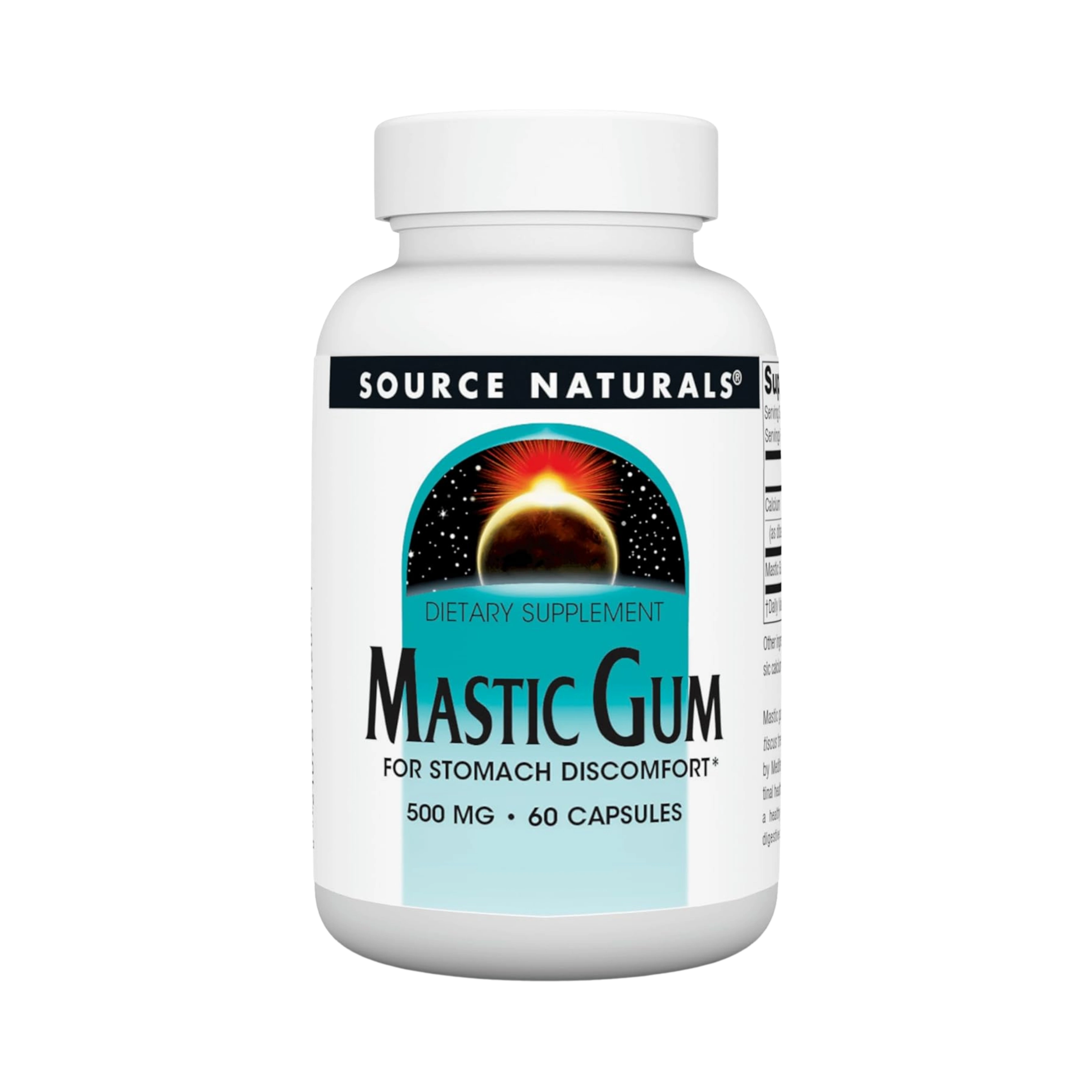 Source Naturals, Mastic Gum, 500 Mg, 60 Capsules